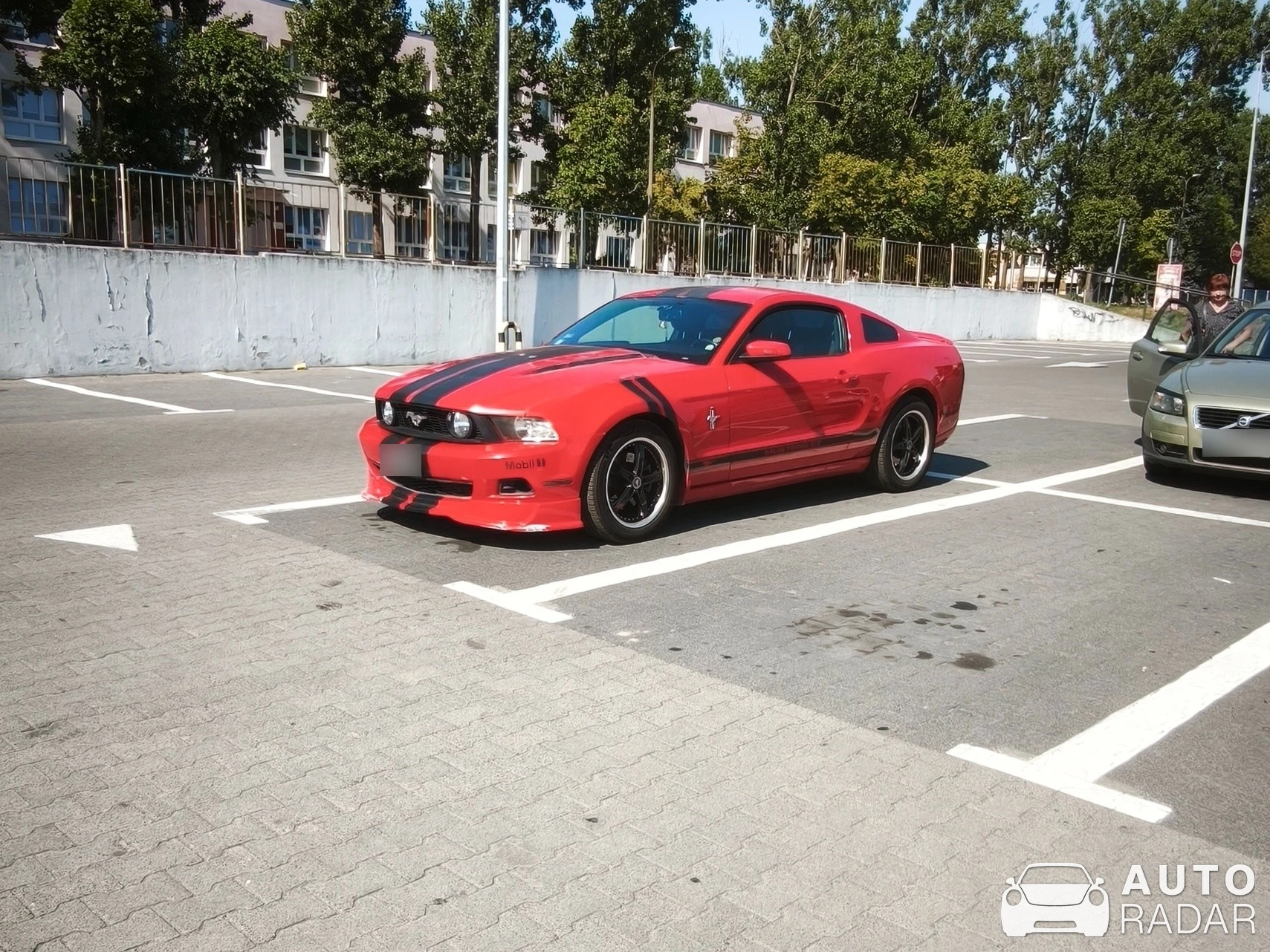 Ford Mustang spotted in Kutno