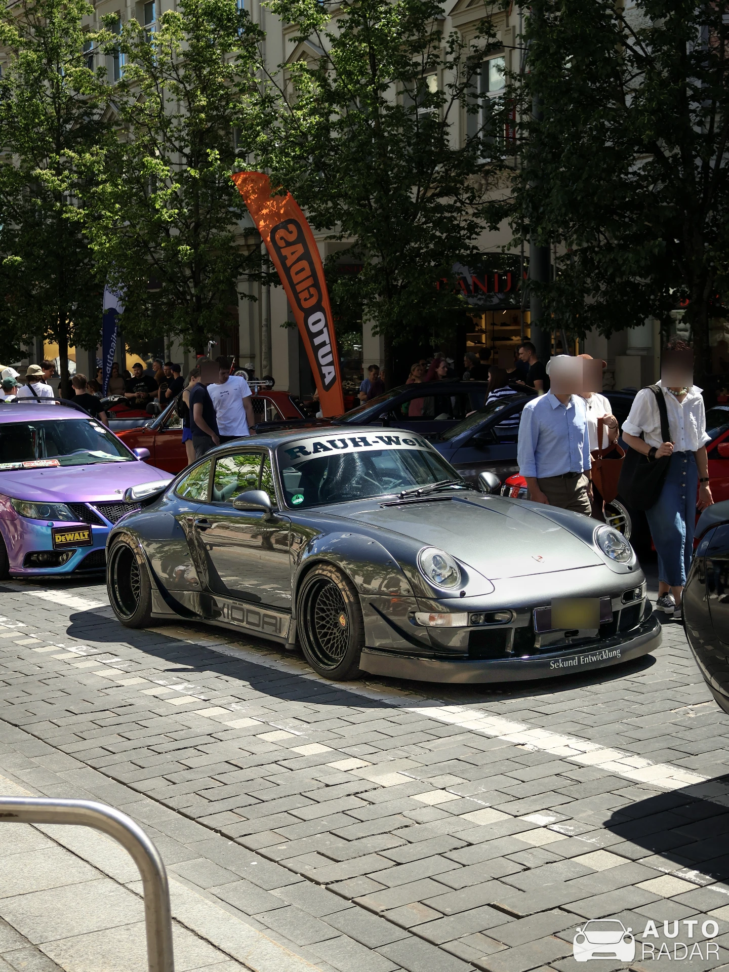 Porsche Rauh-Welt Begriff 993 spotted in Vilnius