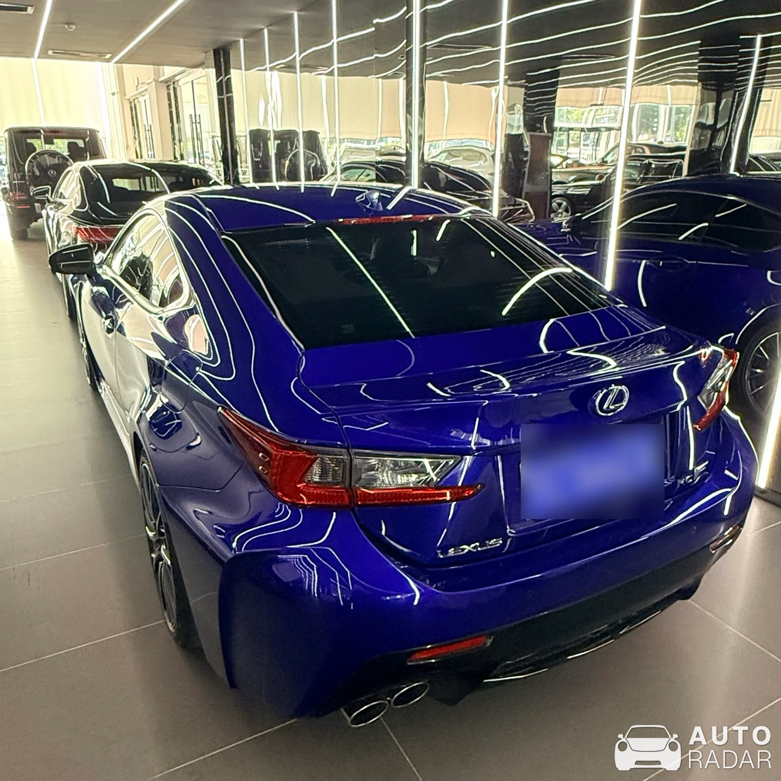 Lexus RC F spotted in Beijing