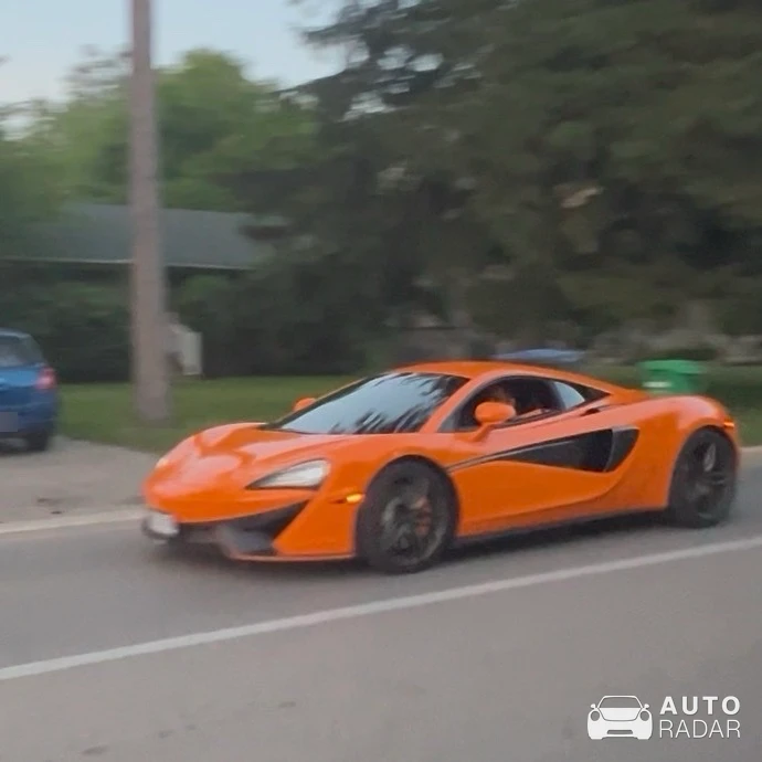McLaren 570S spotted in Brampton