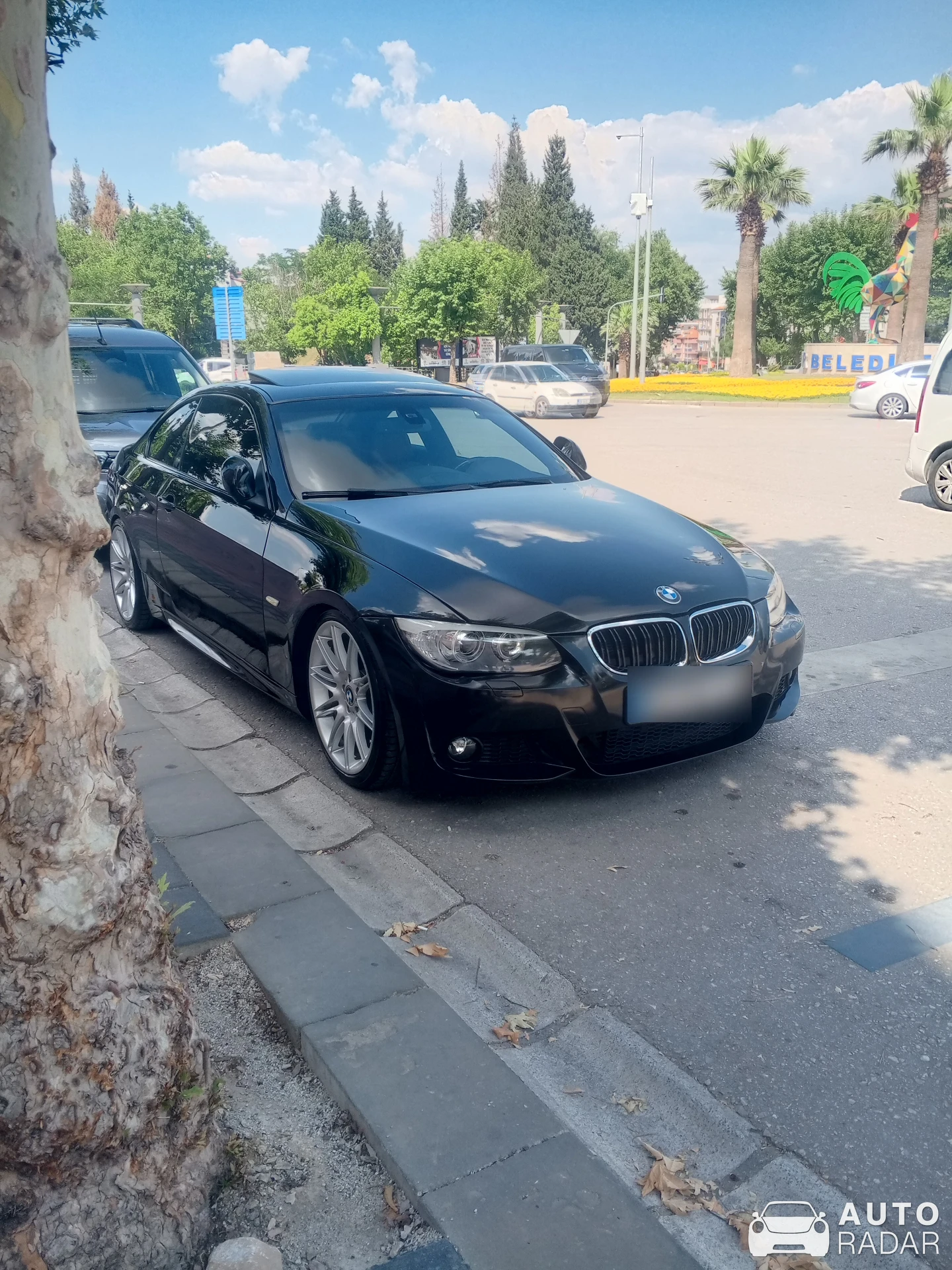 BMW 335i Coupé E92 spotted in Pamukkale