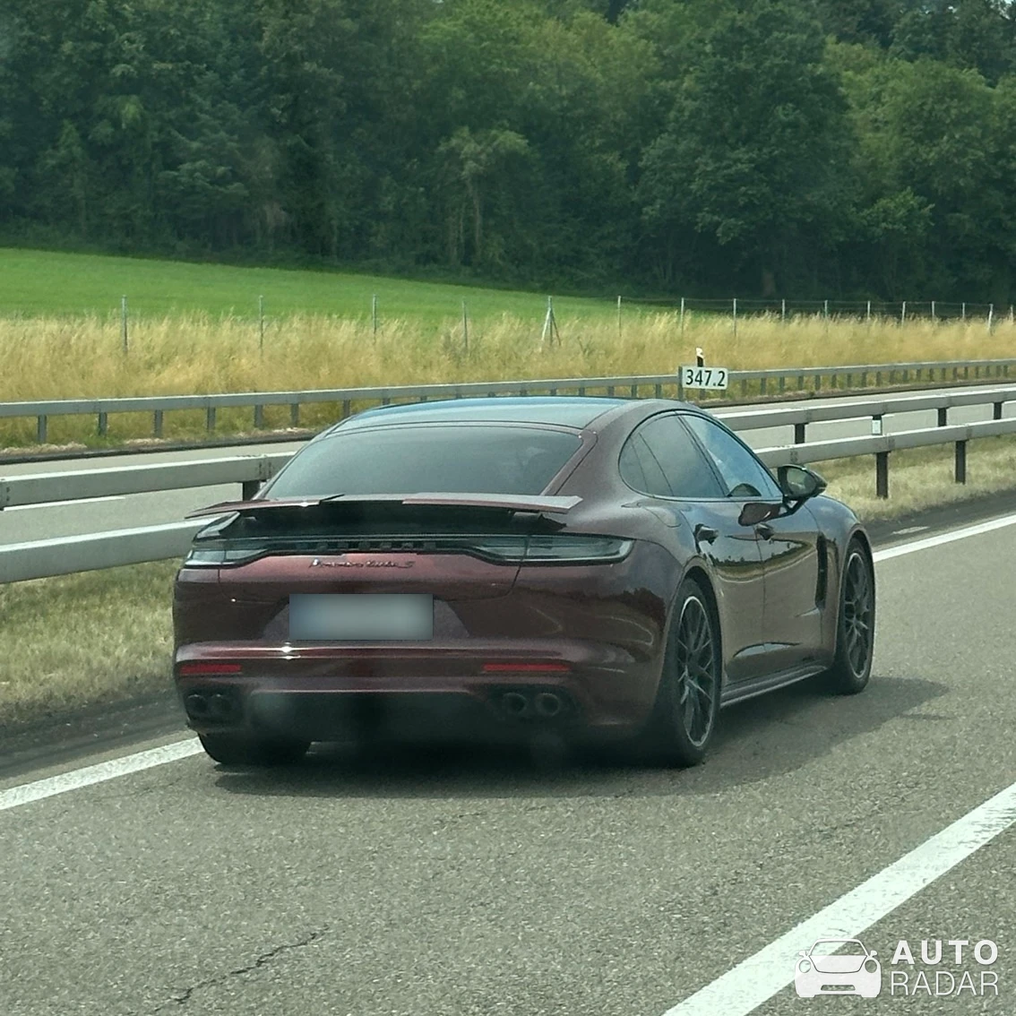 Porsche 971 Panamera Turbo S MkII spotted in Eschlikon TG