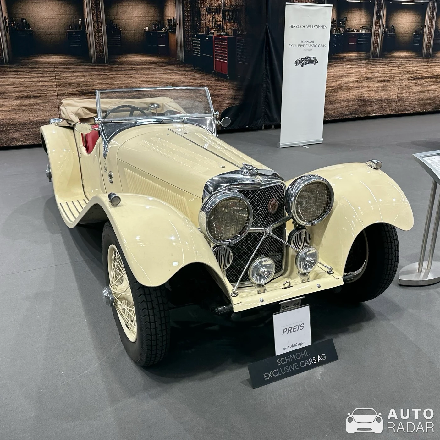 Jaguar C-Type spotted in Luzern