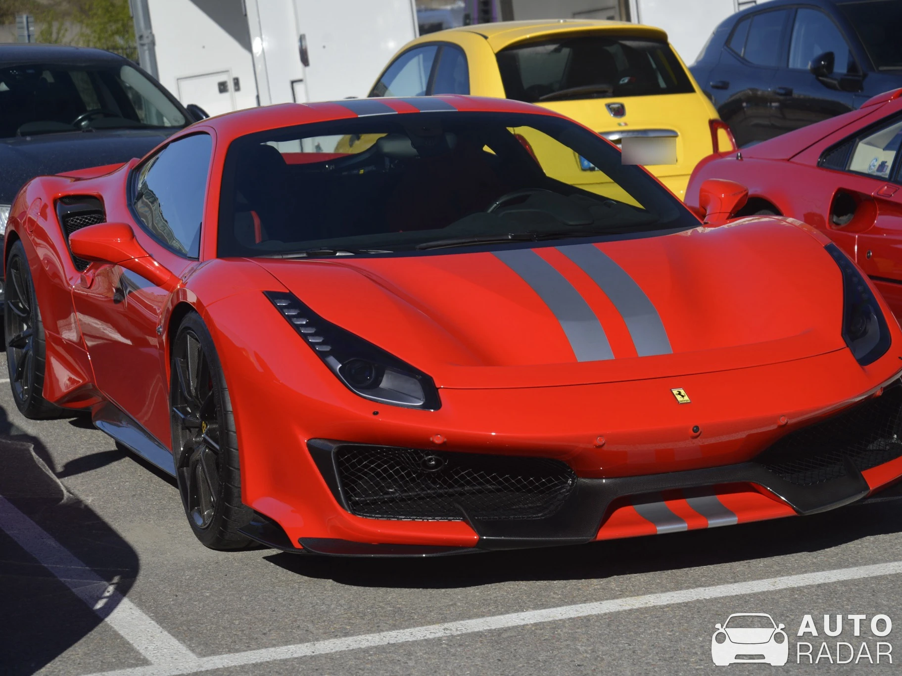 Ferrari 488 Pista spotted in Stockholm