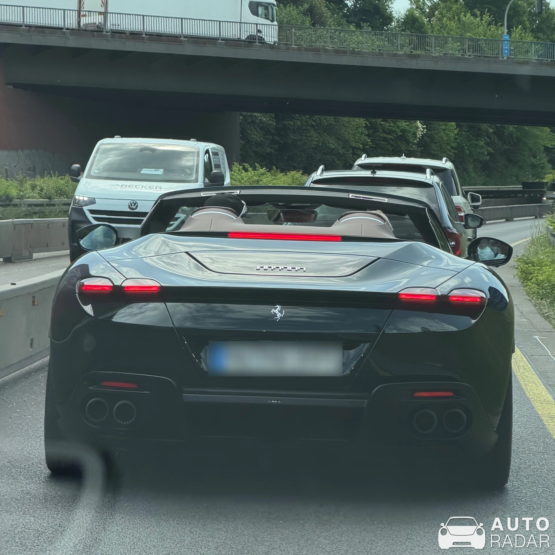 Ferrari Roma Spider spotted in Essen