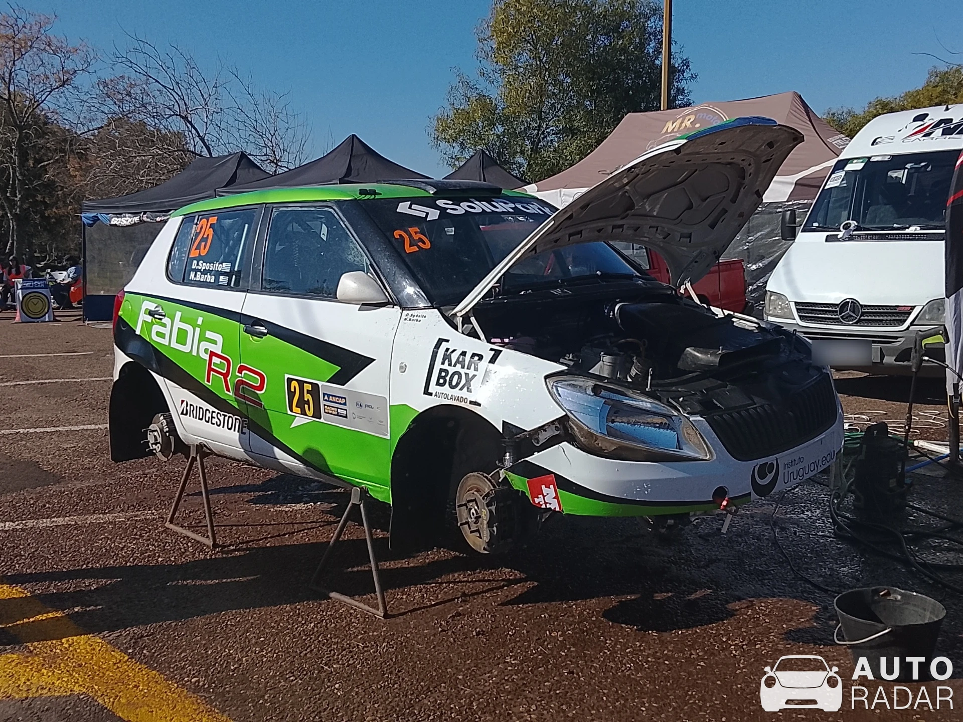 Škoda Fabia RS Rally2 spotted in Salto