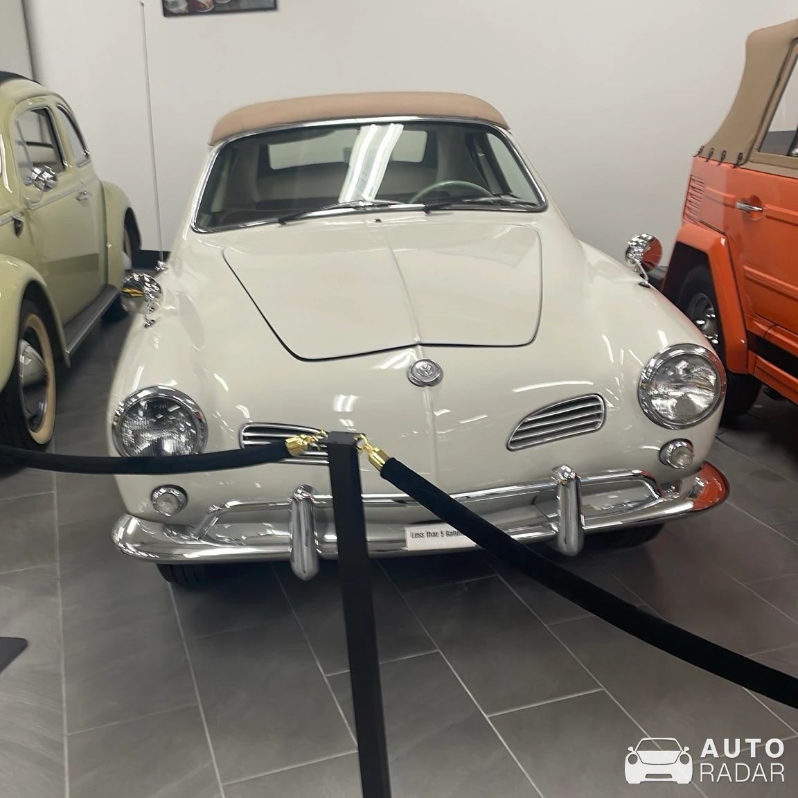 Volkswagen Type 14 Karmann-Ghia Cabriolet spotted in Fort Worth