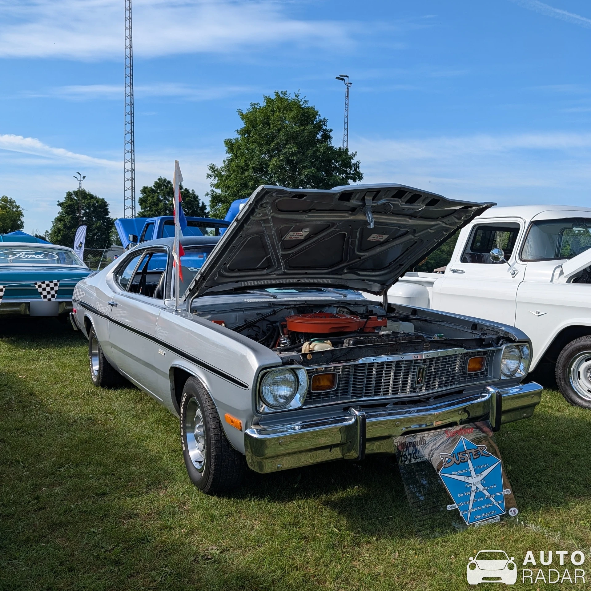 Plymouth Duster spotted in Merrickville