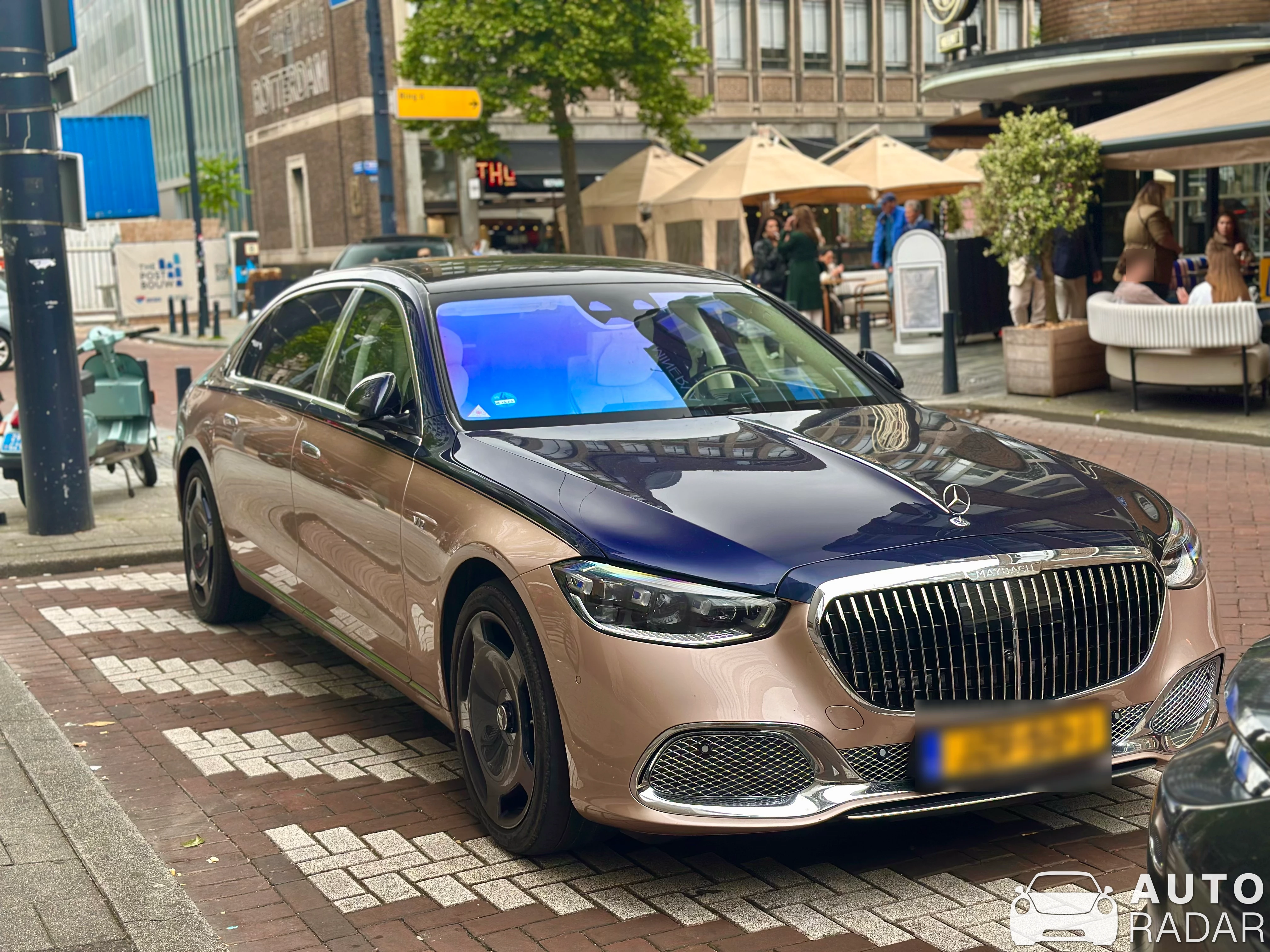 Mercedes-Maybach S 680 Haute Voiture spotted in Rotterdam
