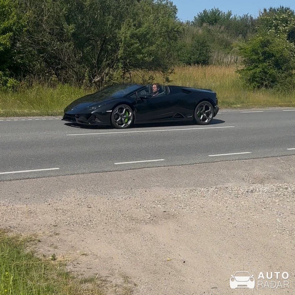 Lamborghini Huracán LP610-4 Spyder spotted in Roskilde