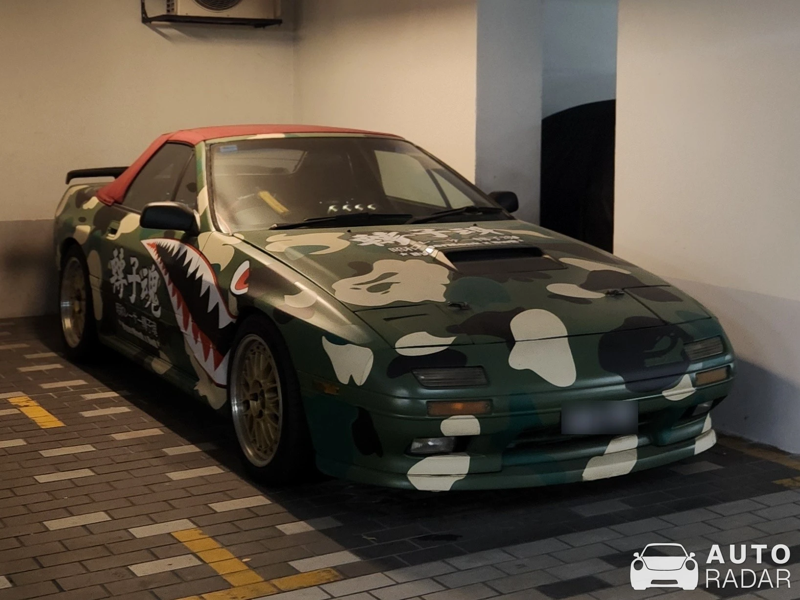 Mazda RX-7 FC3S Convertible spotted in Kuala Lumpur