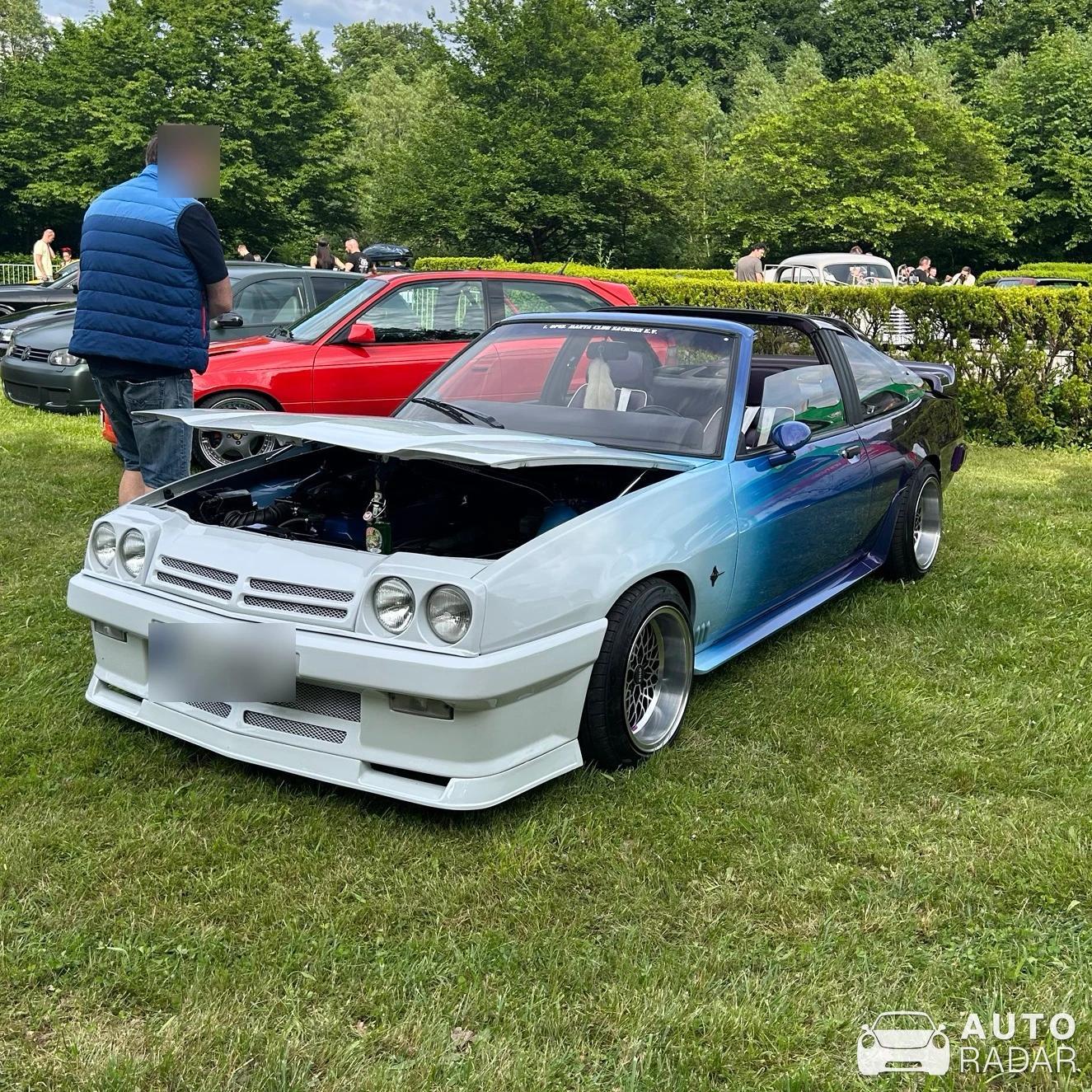 Opel Manta GT/E spotted in Lichtenstein/Sachsen
