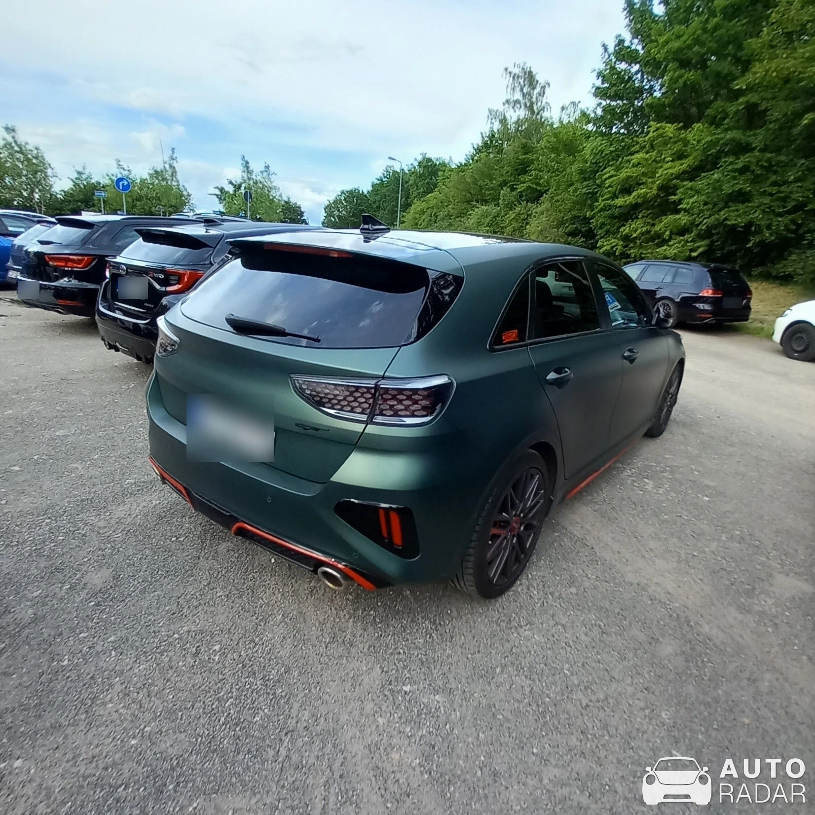 Kia Ceed spotted in Oberlungwitz