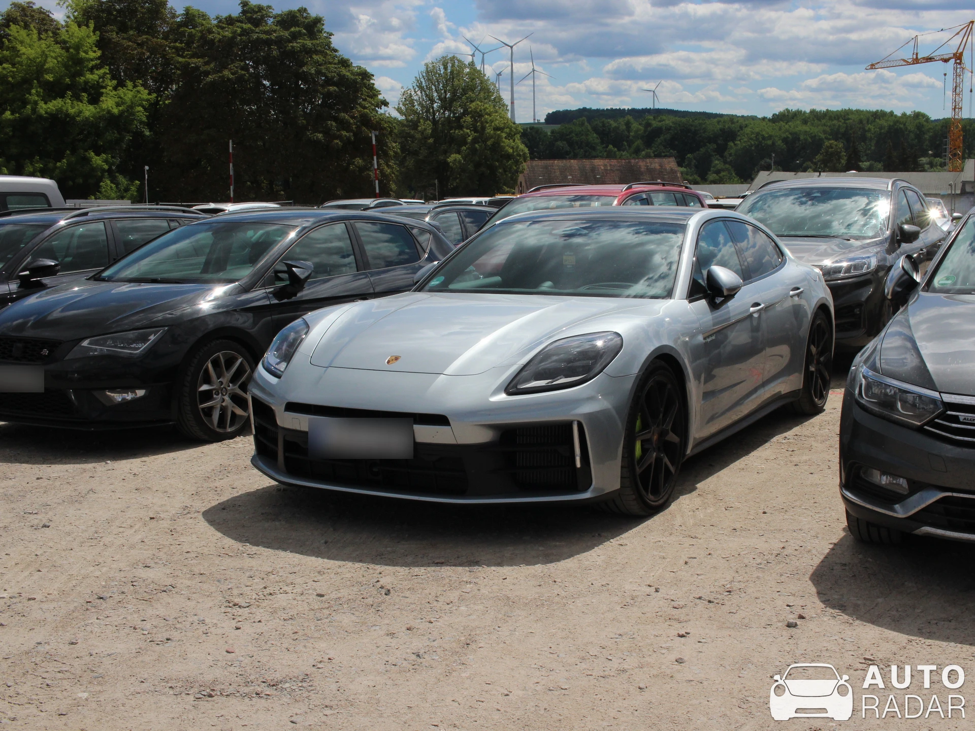 Porsche Panamera spotted in Oberlungwitz