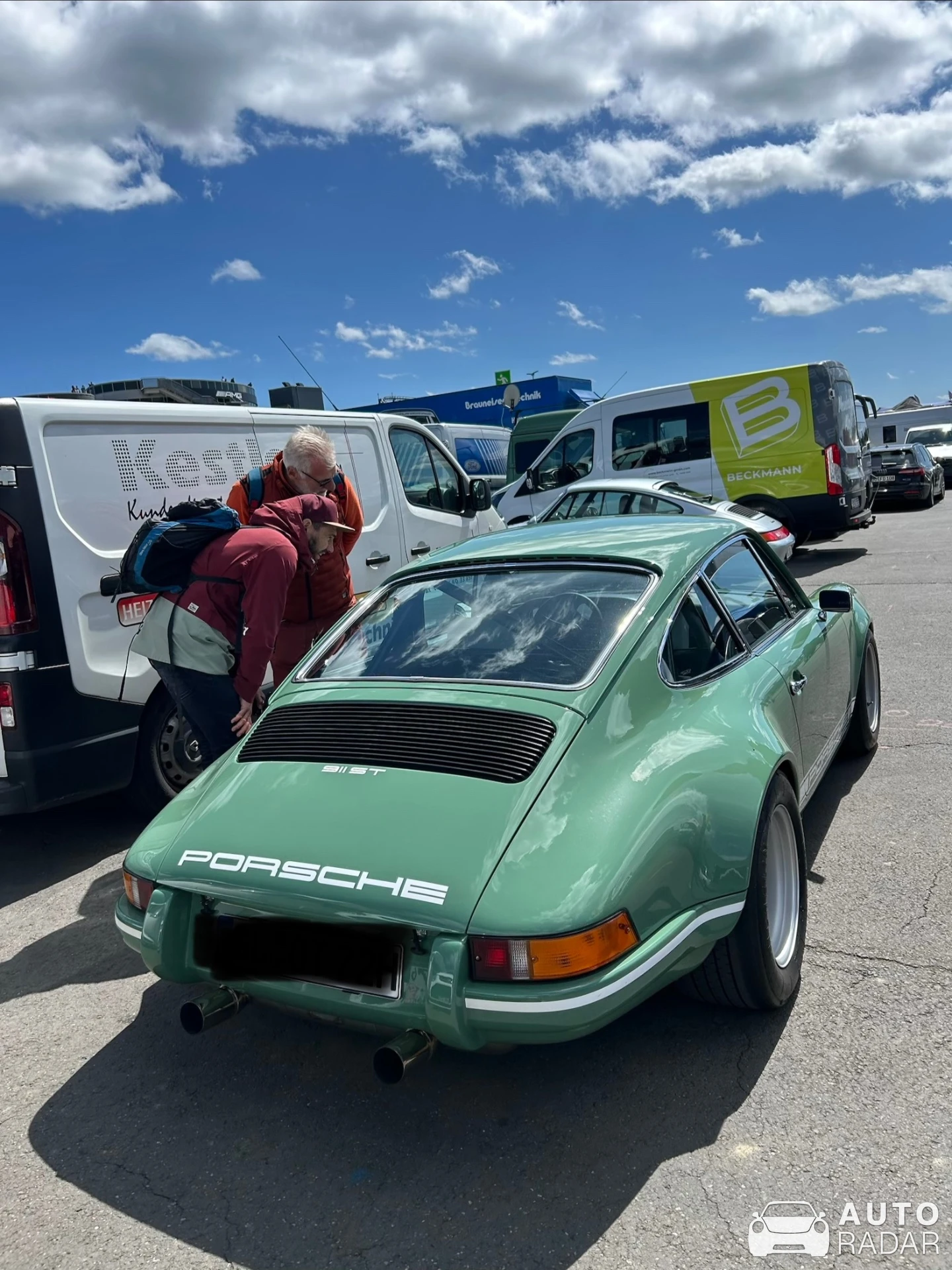 Porsche 911 S/T spotted in Nürburg