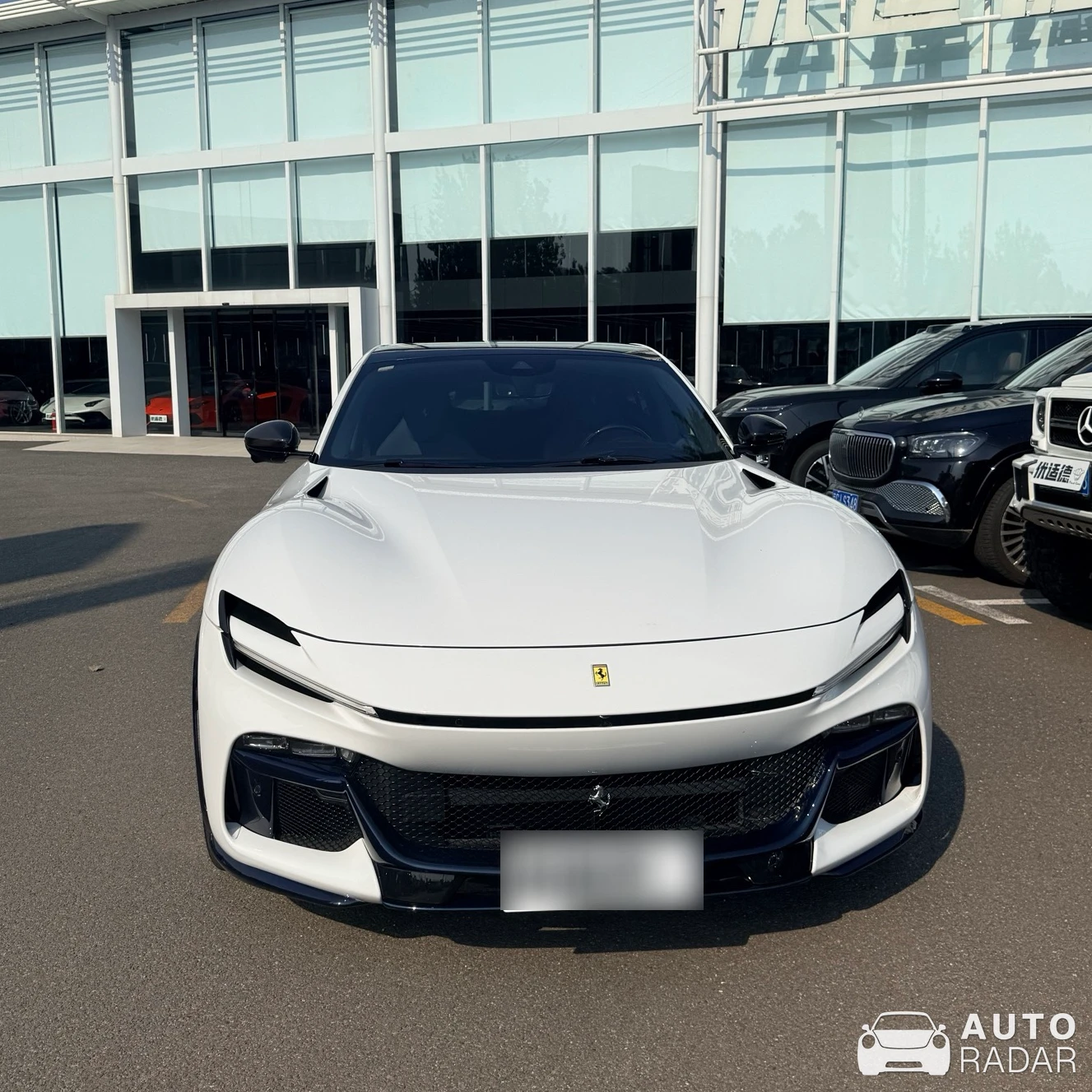 Ferrari Purosangue spotted in Beijing