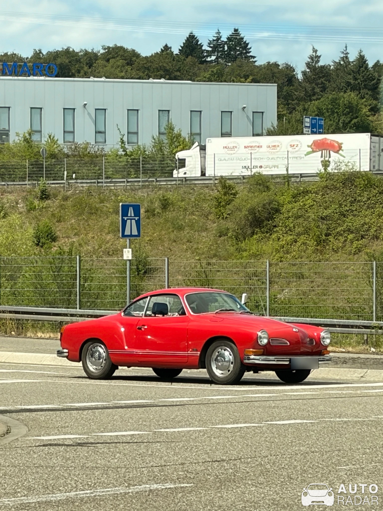 Volkswagen Type 14 Karmann-Ghia spotted in Pforzheim