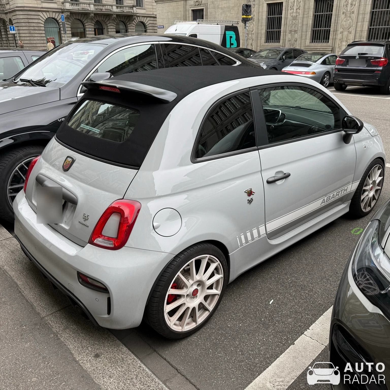 Abarth 595C Esseesse spotted in Zürich