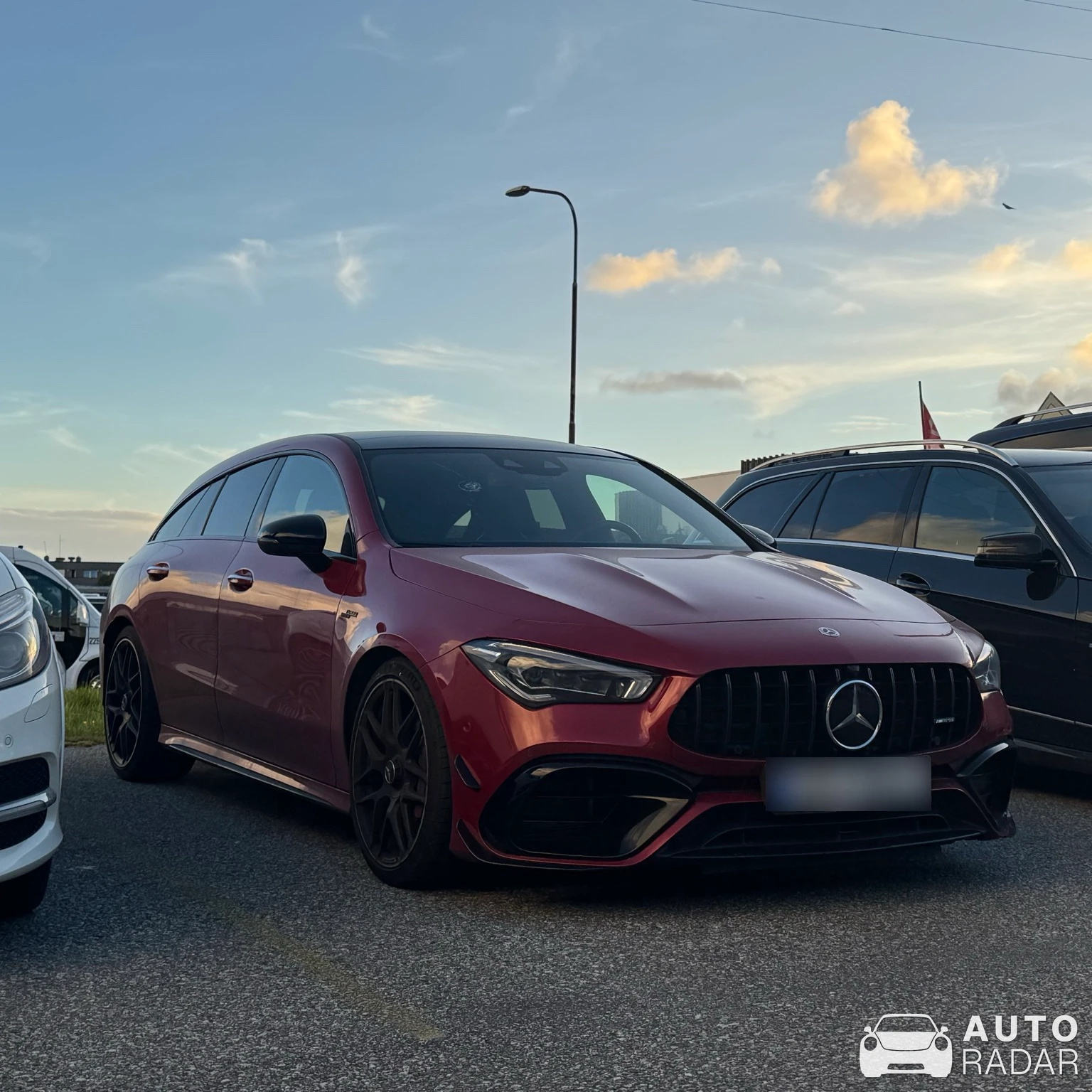Mercedes-AMG CLA 45 S Shooting Brake X118 spotted in Haugesund