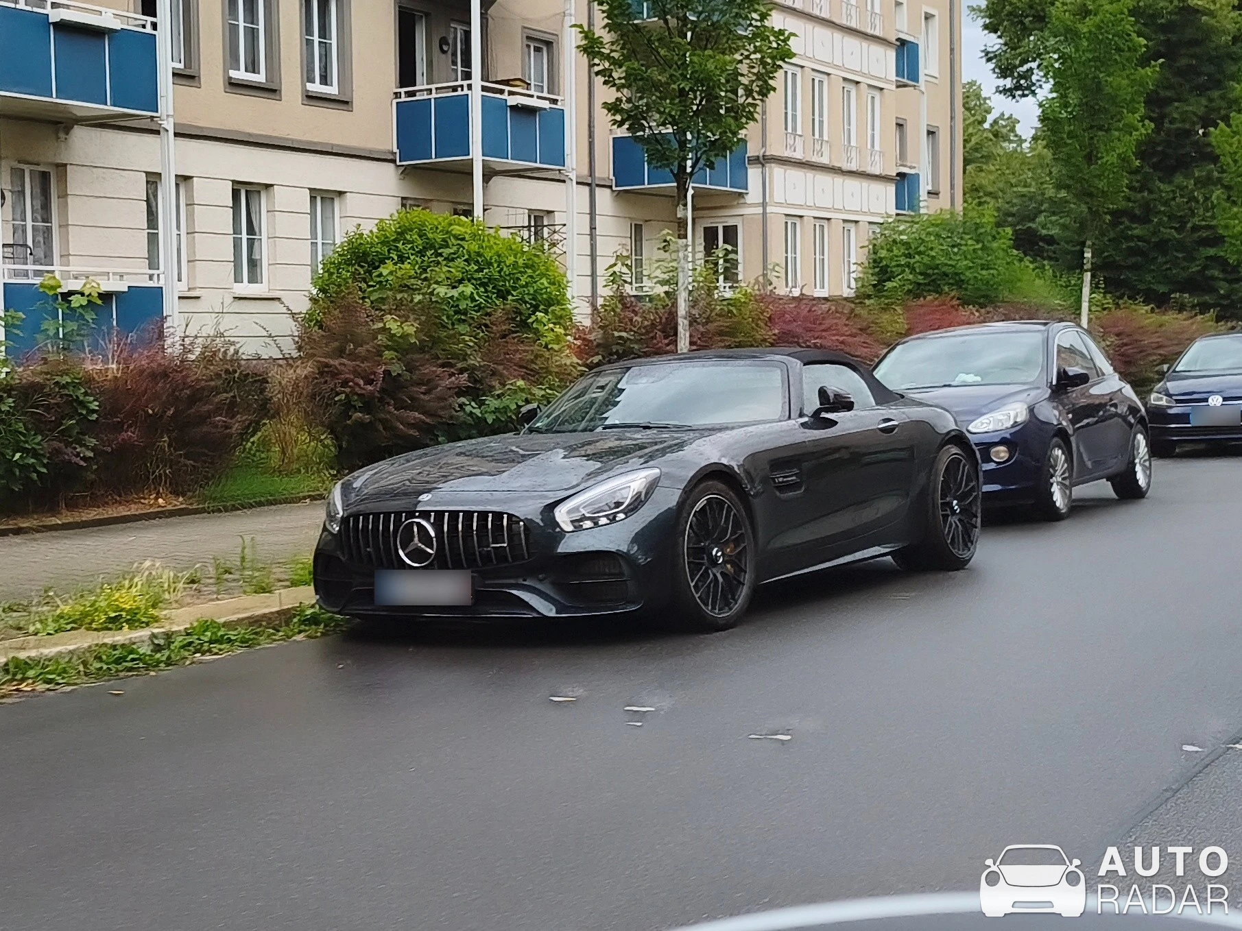 Mercedes-AMG GT C Roadster R190 spotted in Chemnitz