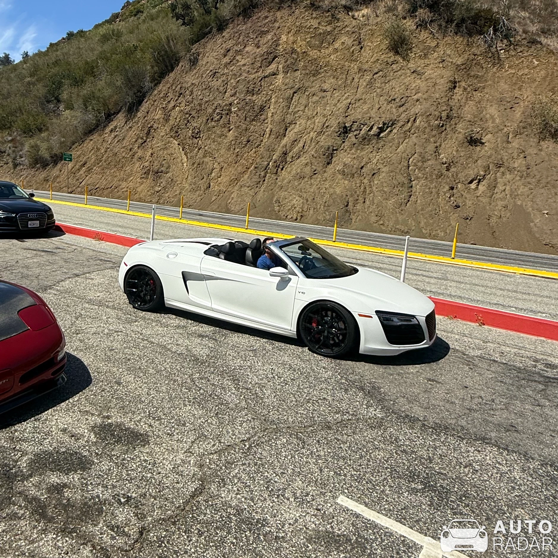 Audi R8 V10 Spyder spotted in Agoura Hills