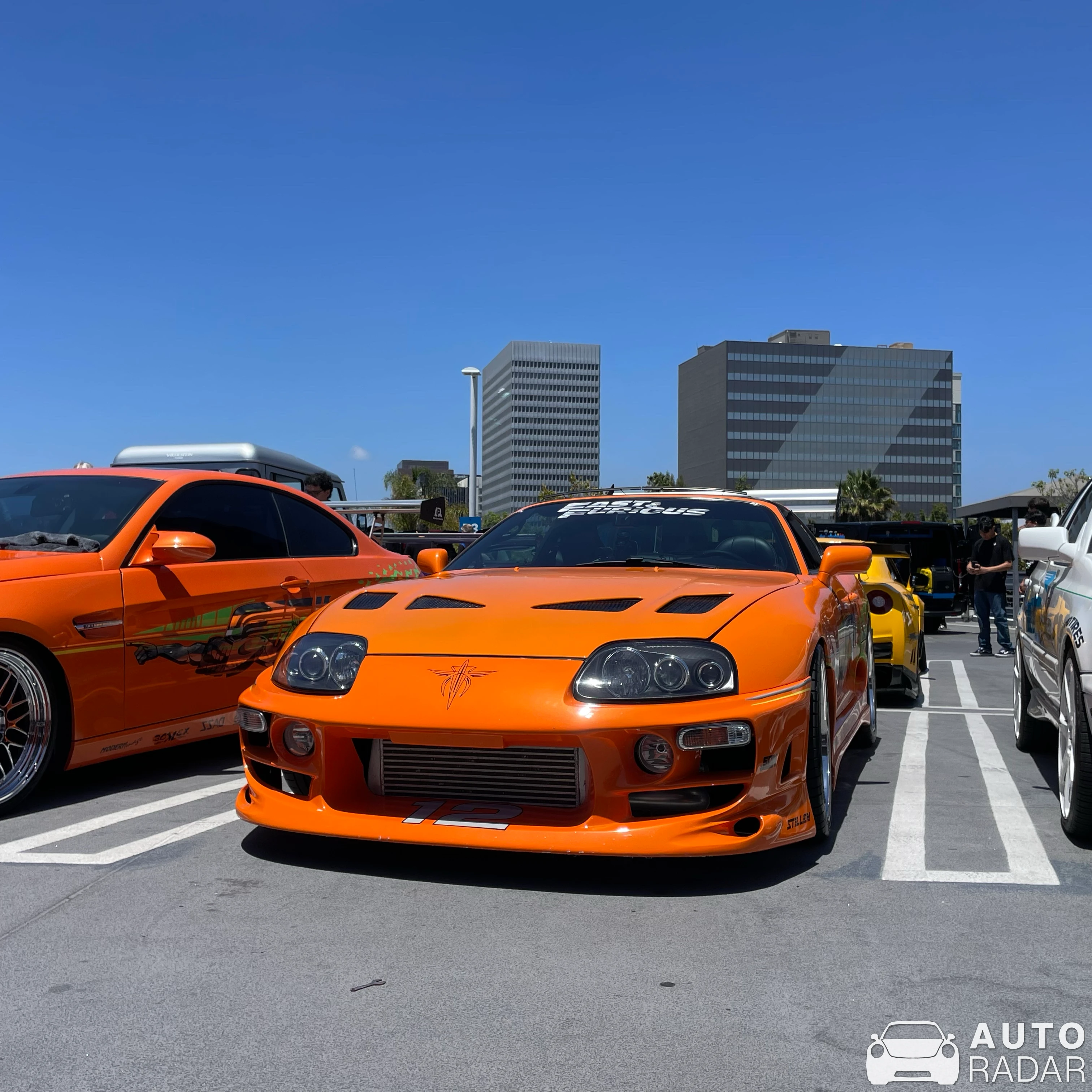 Toyota Supra A80 Turbo Targa spotted in Los Angeles