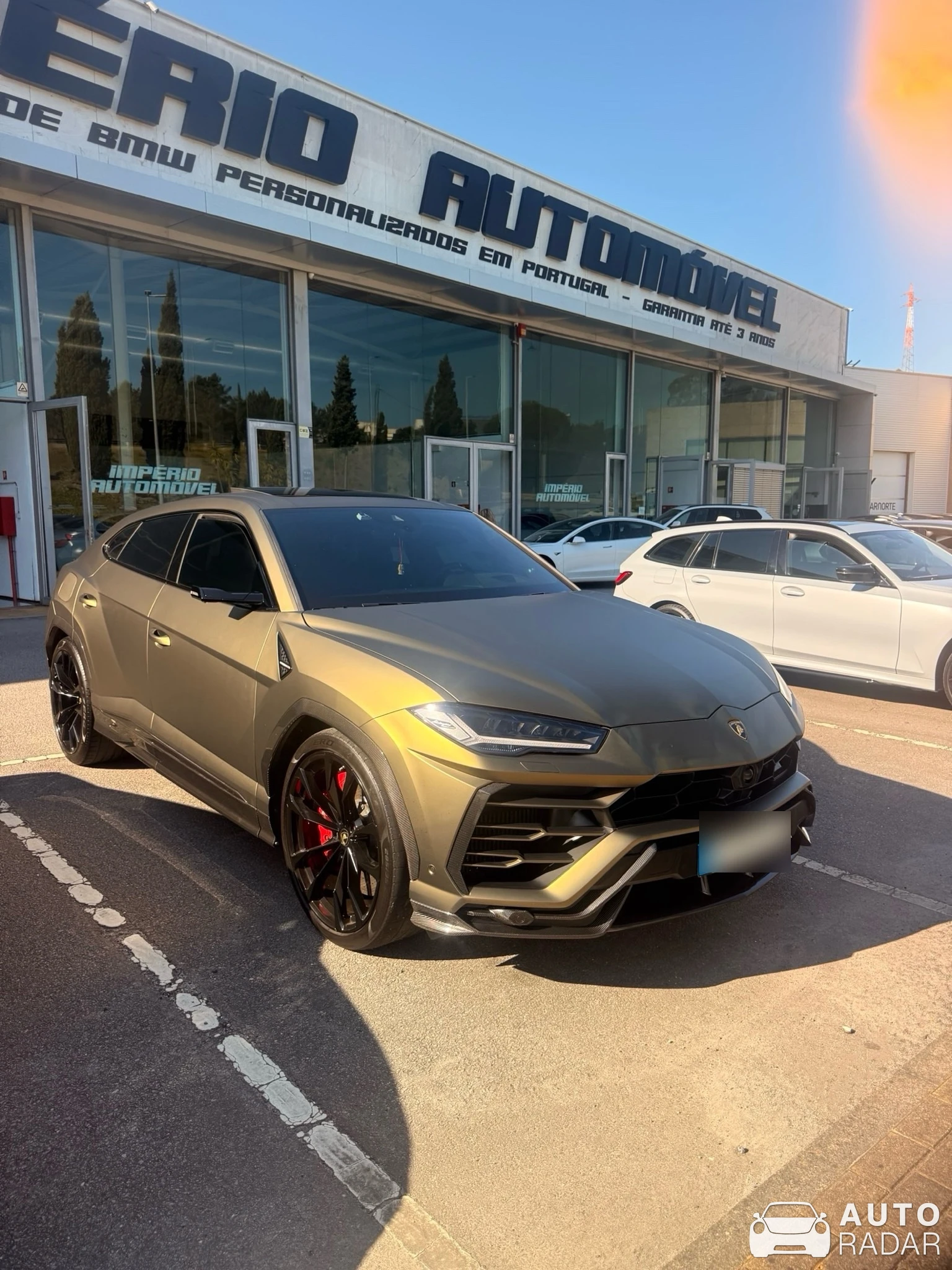 Lamborghini Urus spotted in Paços de Ferreira