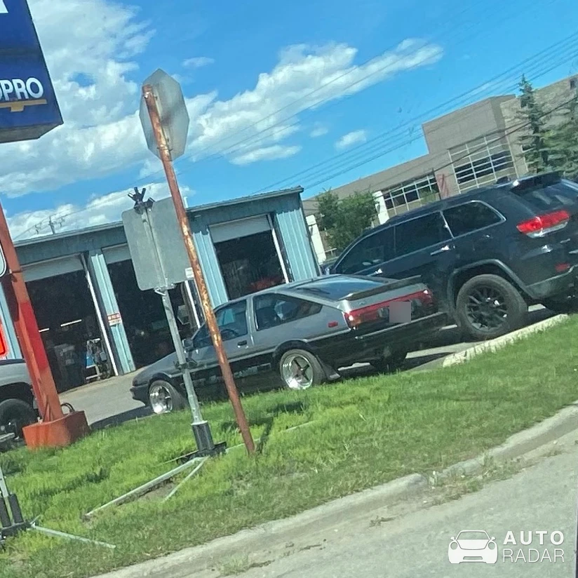 Toyota Corolla E80 spotted in Calgary