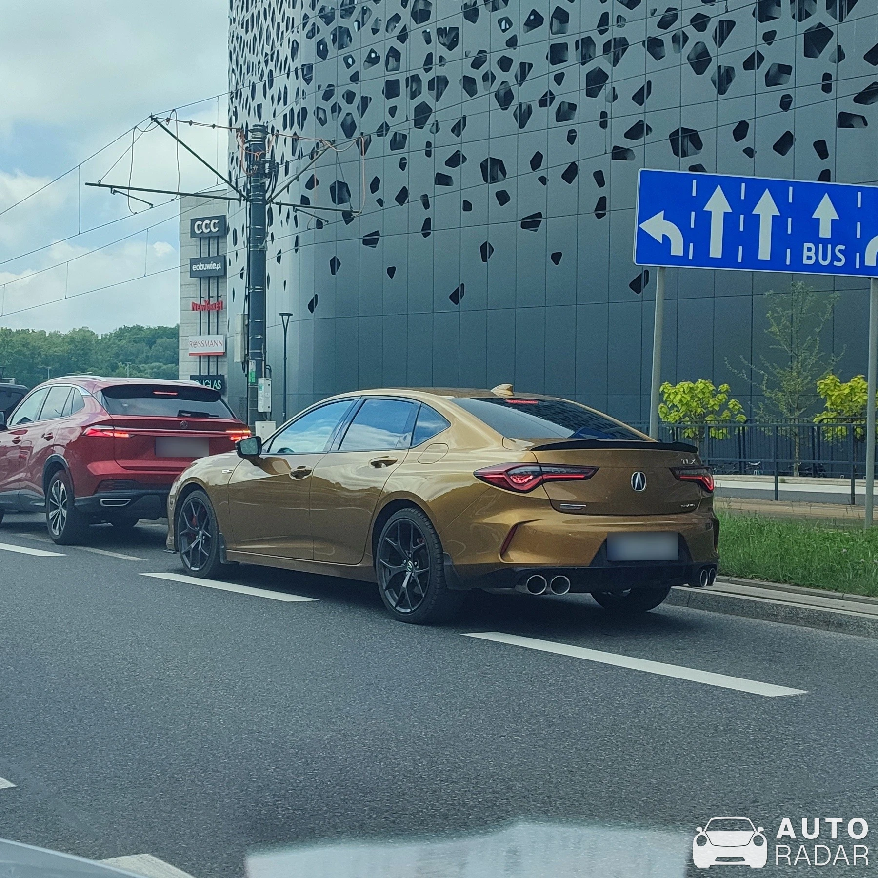 Acura TLX spotted in Olsztyn