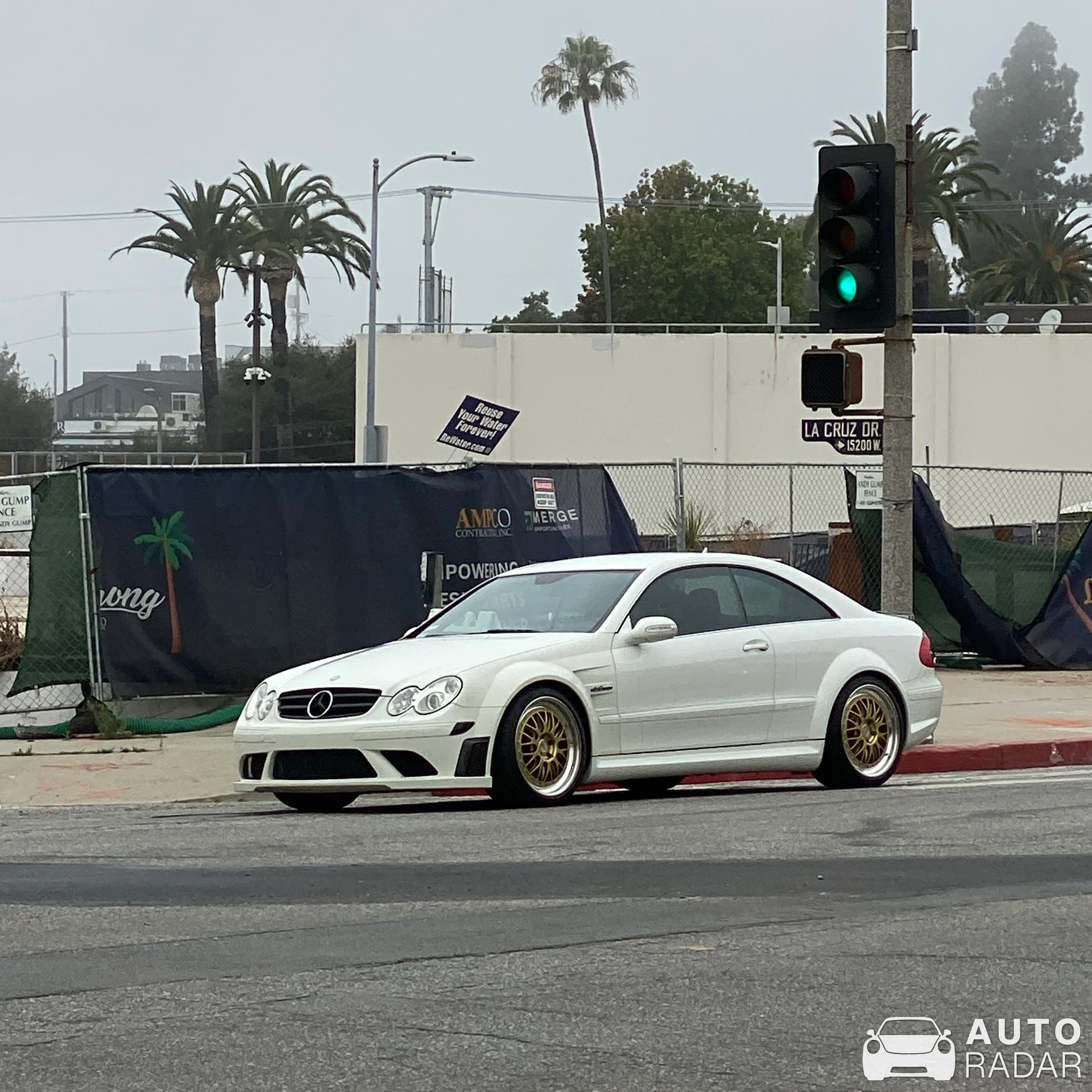 Mercedes-Benz CLK 63 AMG Black Series spotted in Los Angeles