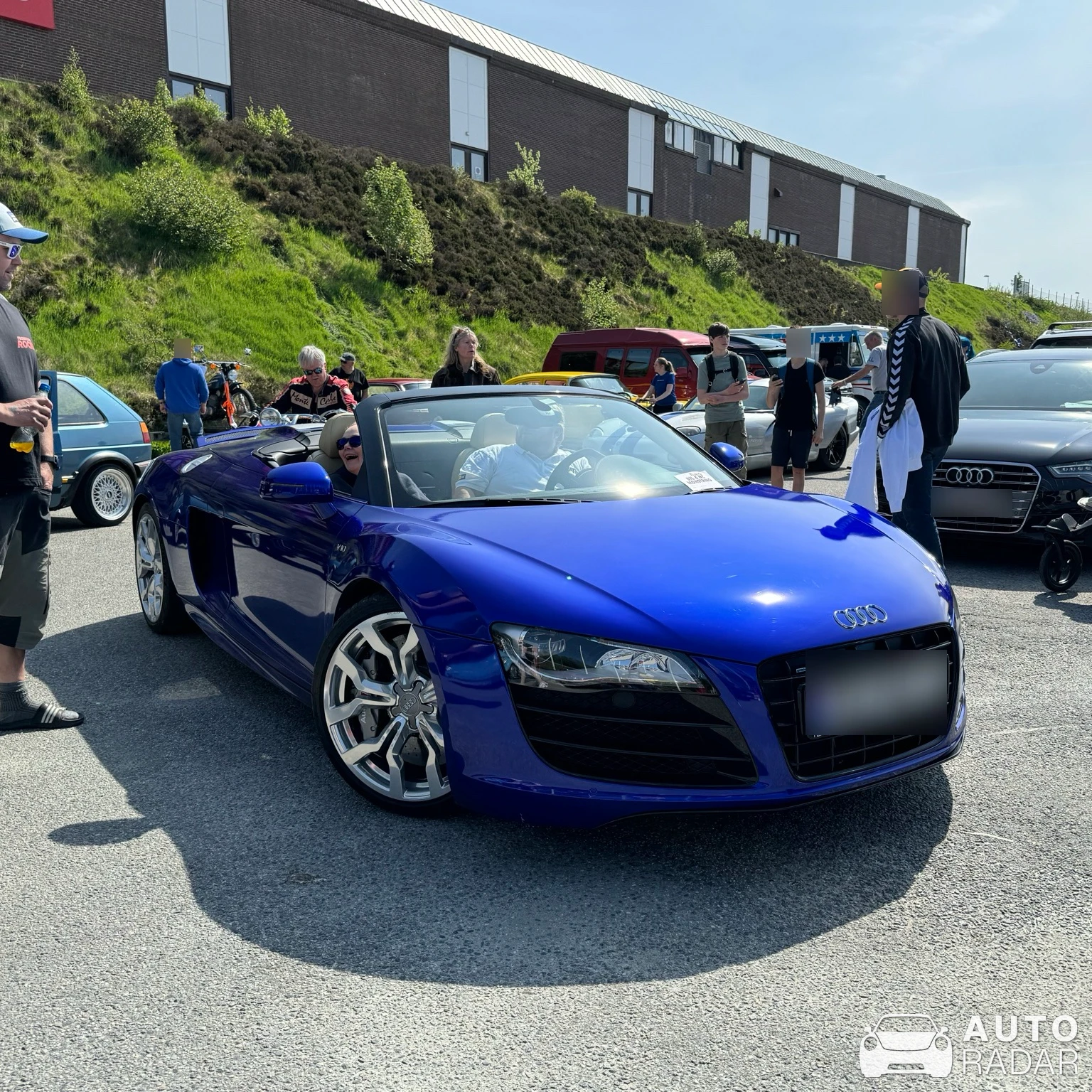 Audi R8 V8 Spyder spotted in Haugesund