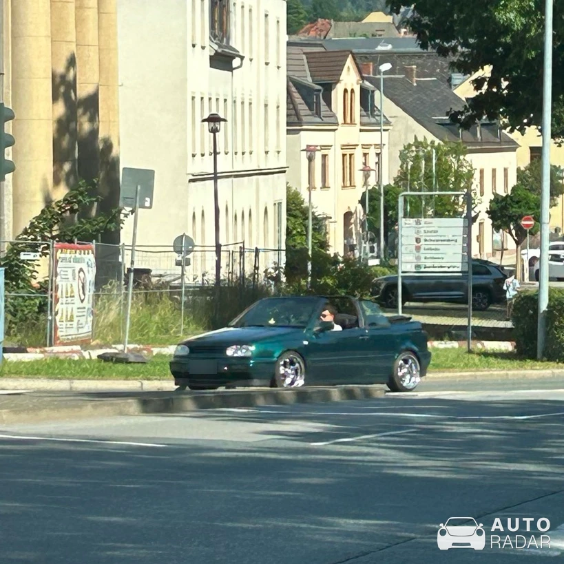 Volkswagen Golf R Cabriolet spotted in Aue-Bad Schlema