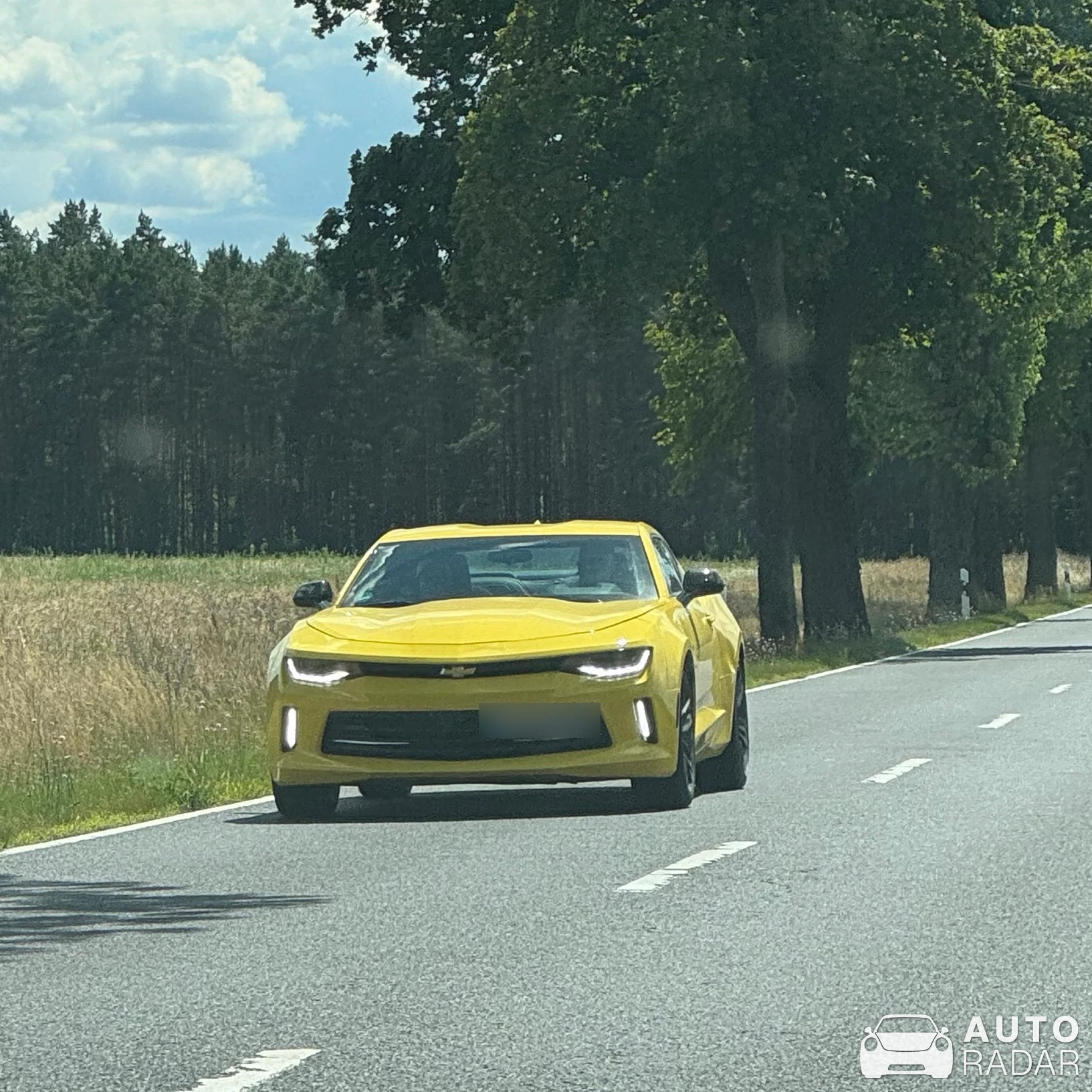Chevrolet Camaro spotted in Wandlitz