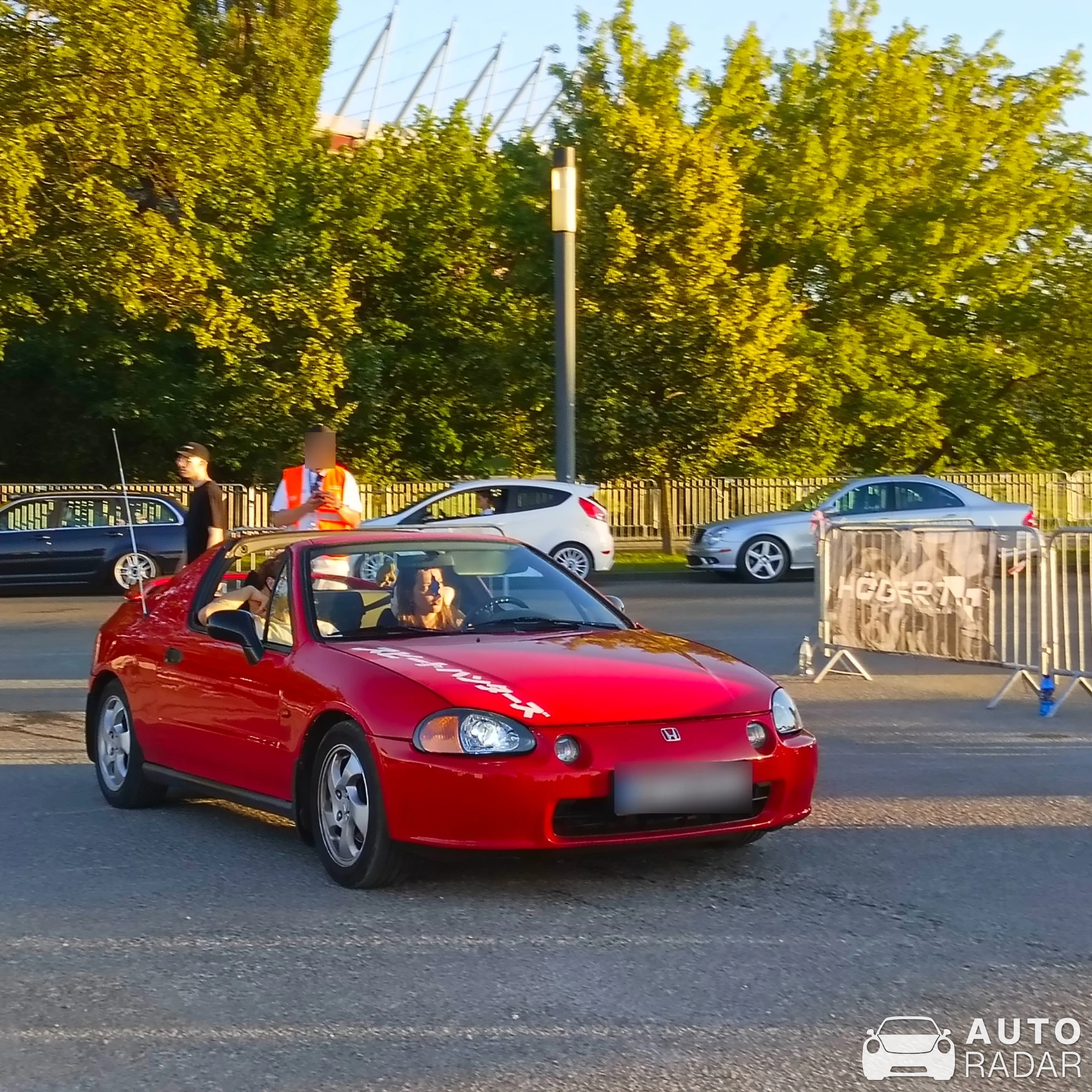 Honda CR-X Del Sol spotted in Warsaw