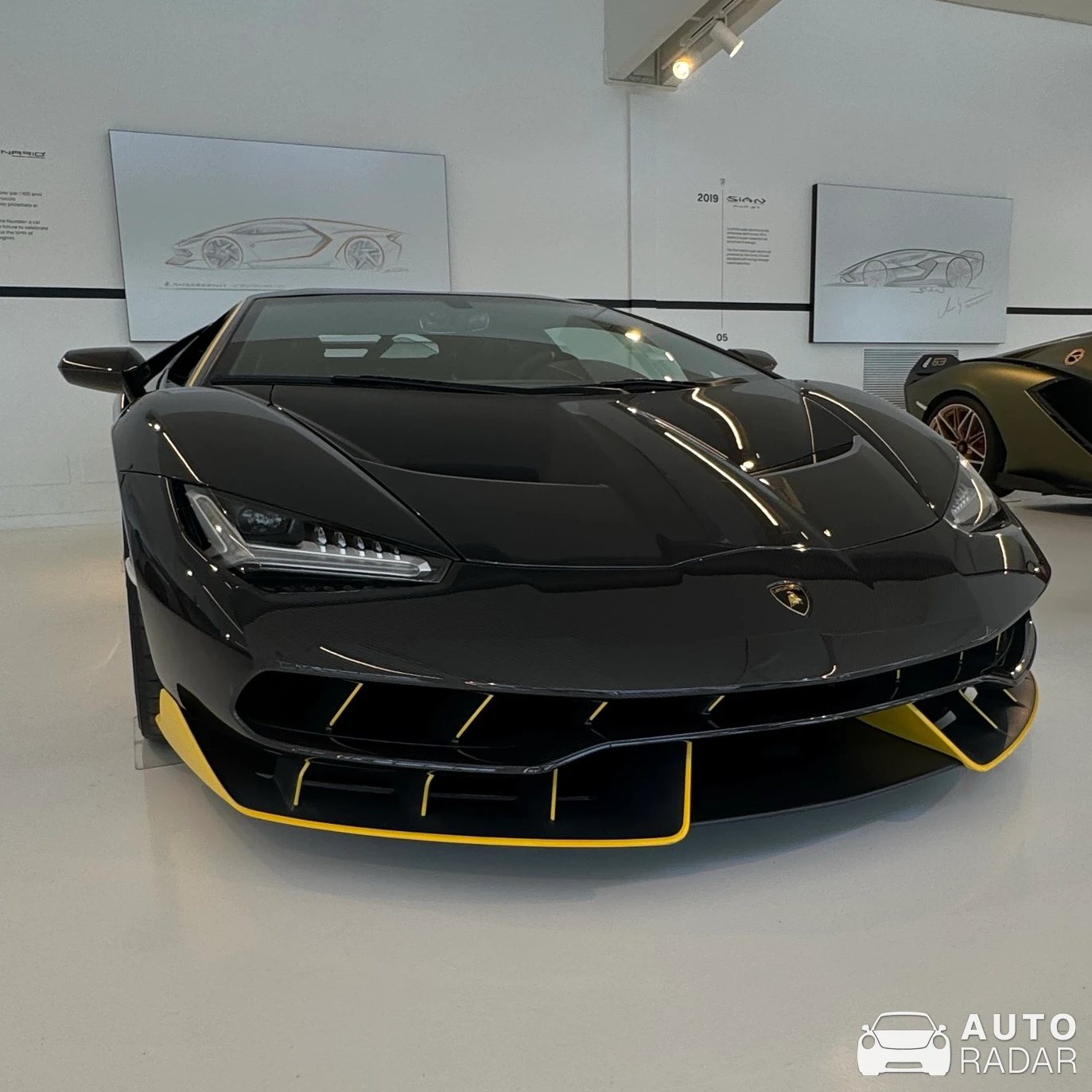 Lamborghini Centenario LP770-4 spotted in Sant'Agata Bolognese