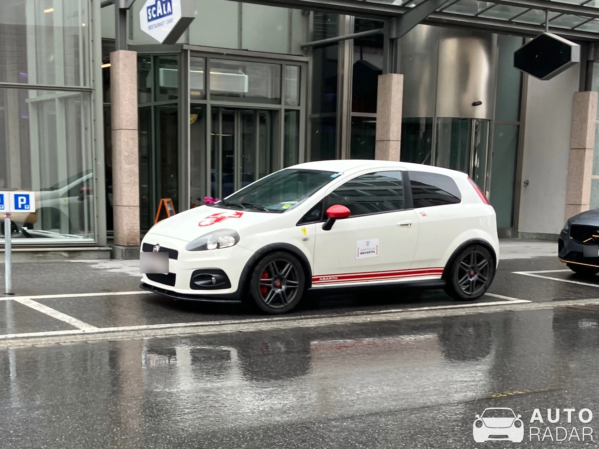 Abarth Punto spotted in Davos