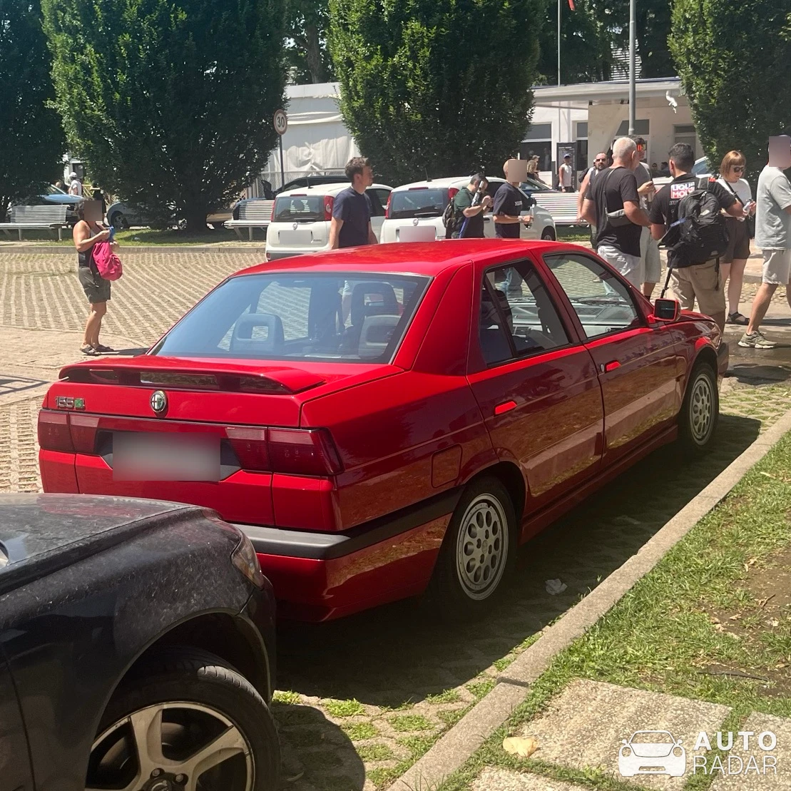 Alfa Romeo 155 spotted in Monza