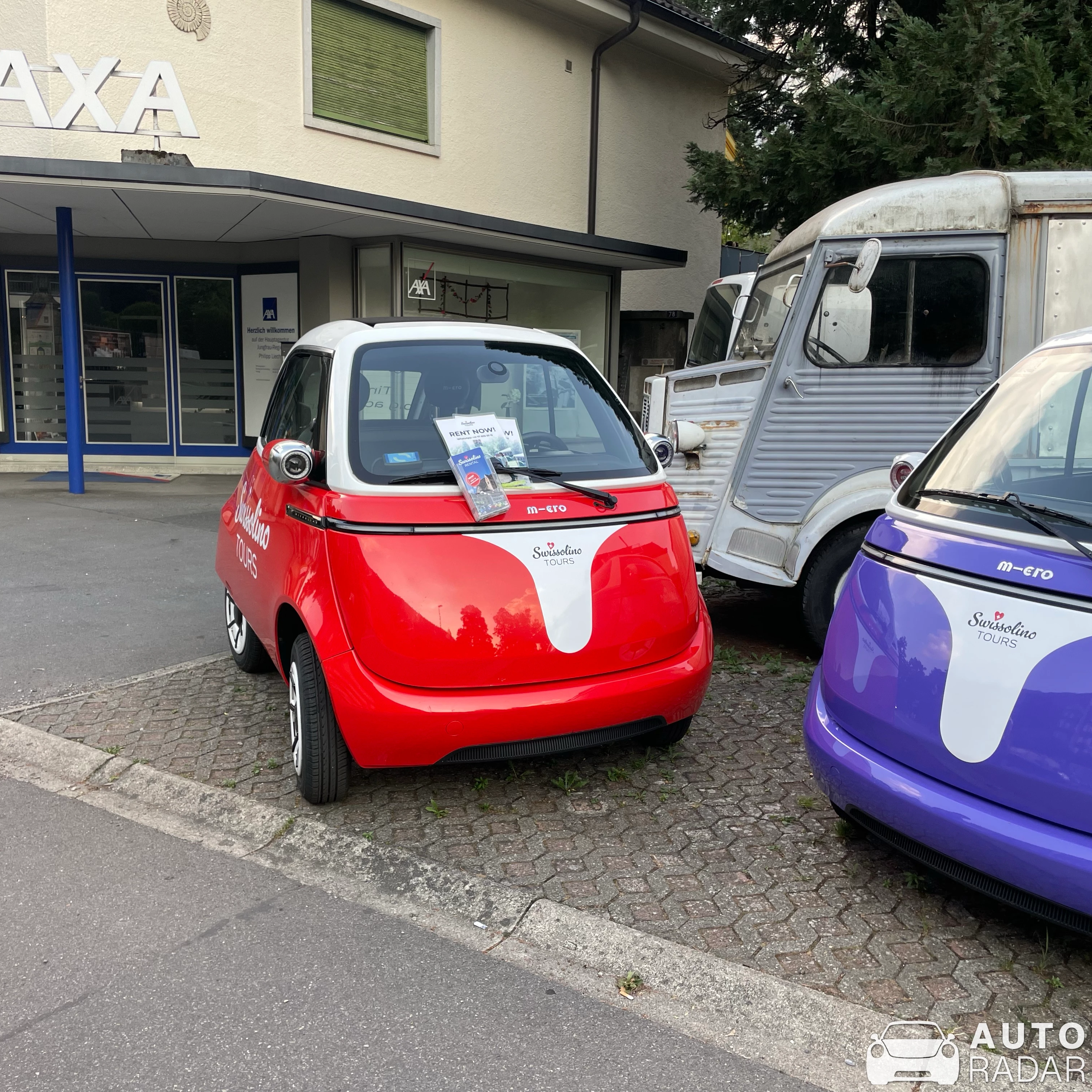 Microlino spotted in Interlaken