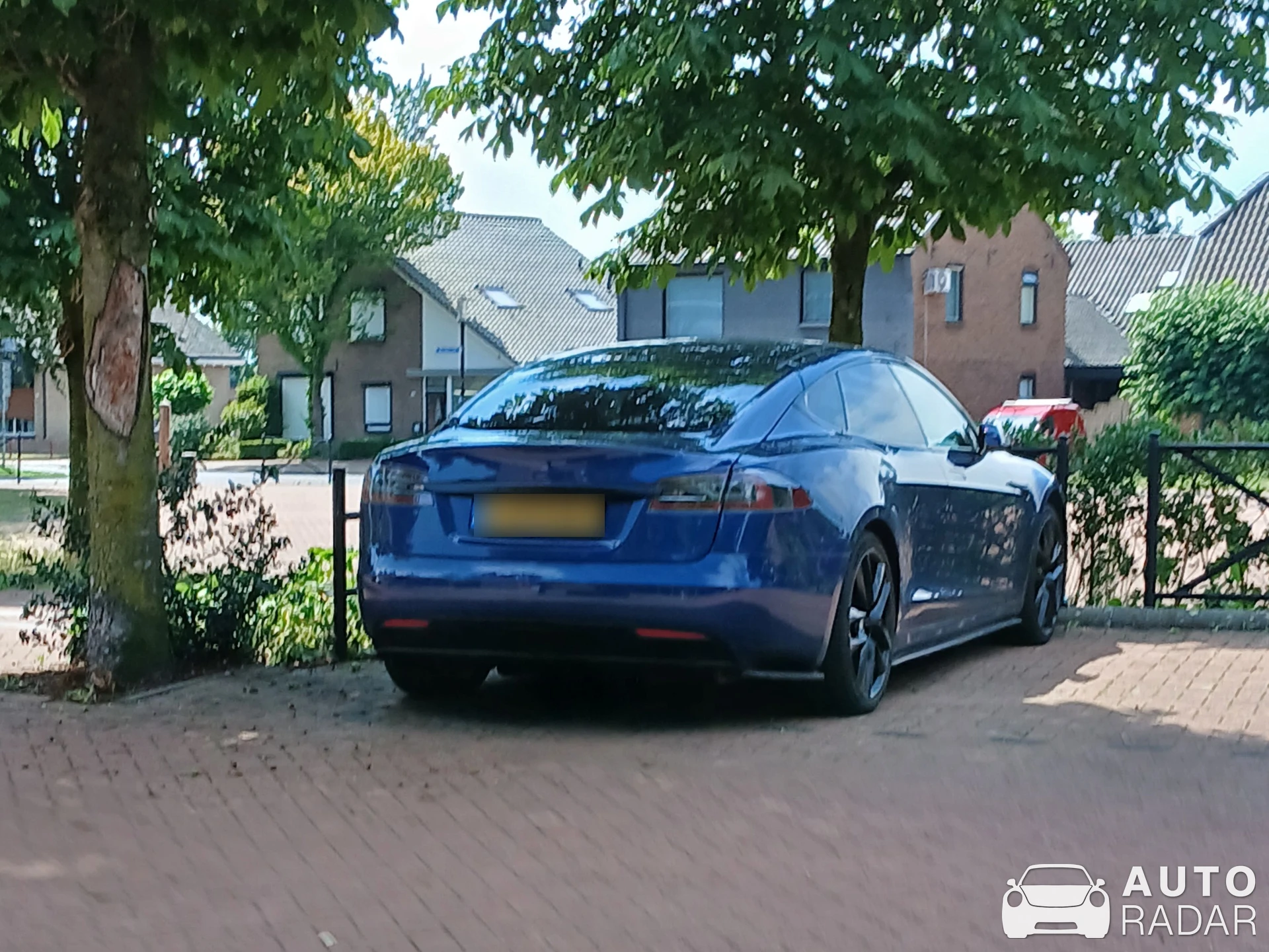Tesla Model S spotted in Lievelde