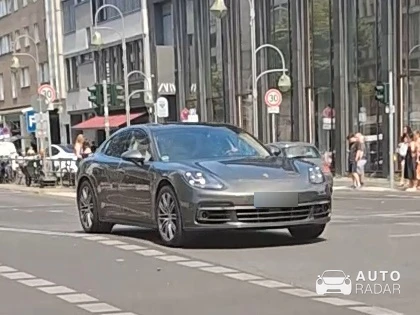 Porsche 971 Panamera Turbo spotted in Berlin