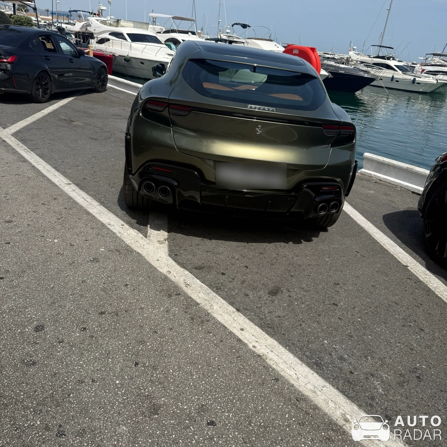 Ferrari Purosangue spotted in Marbella
