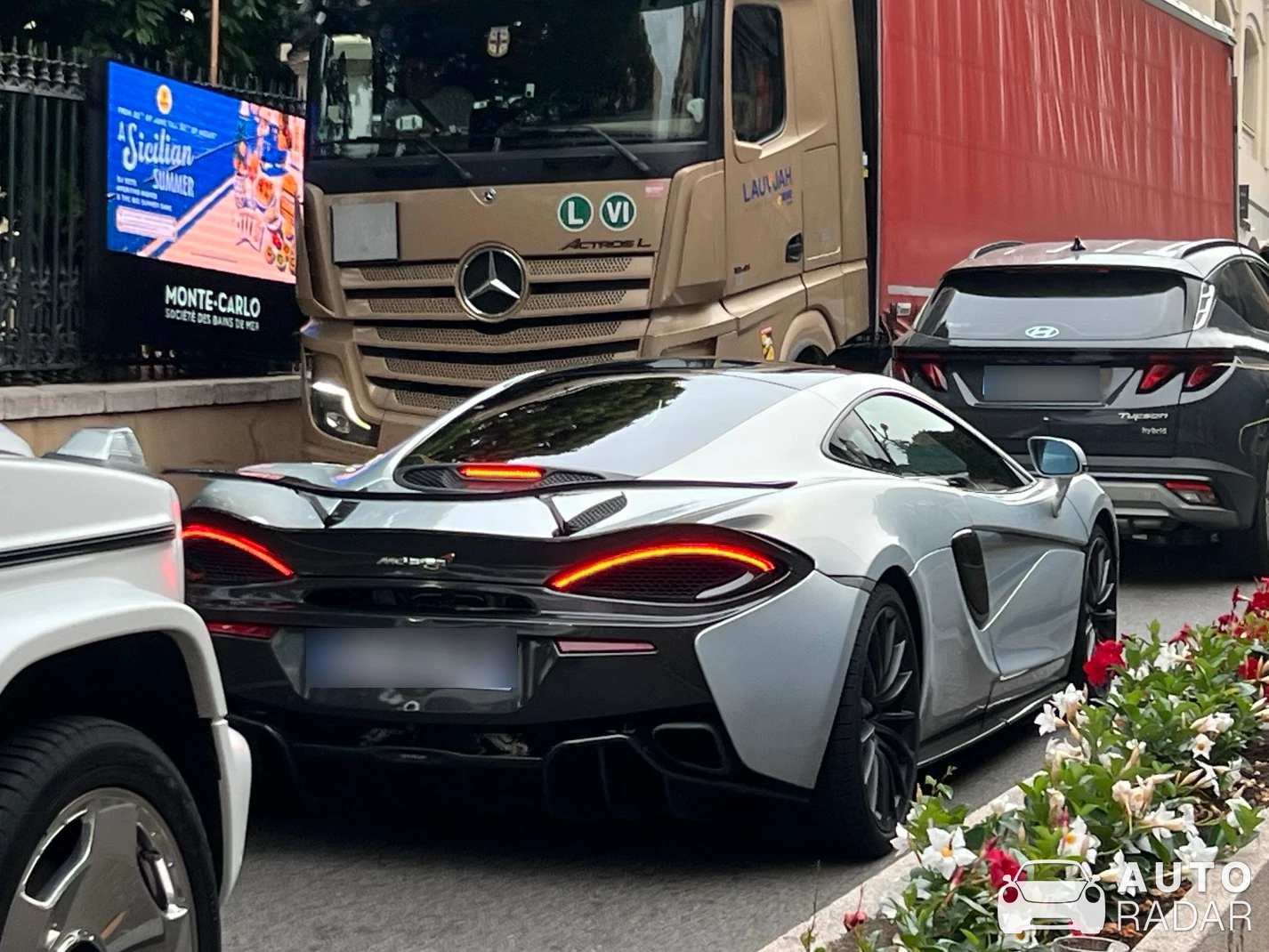McLaren 570S spotted in Monaco