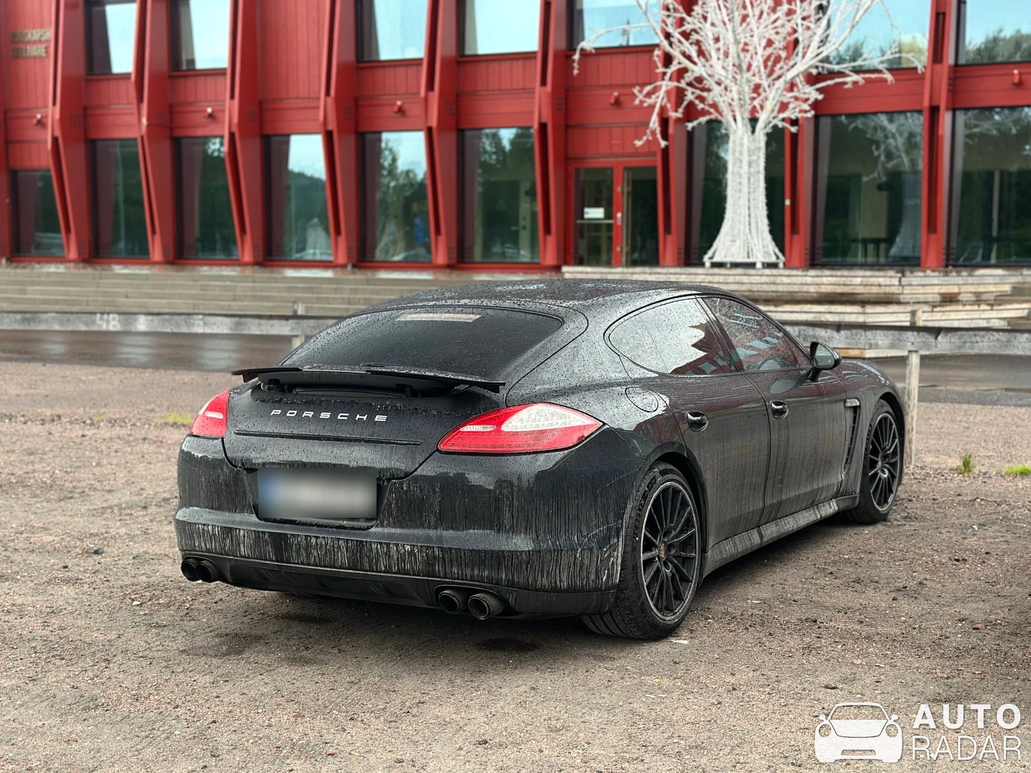 Porsche 970 Panamera Turbo spotted in Gällivare