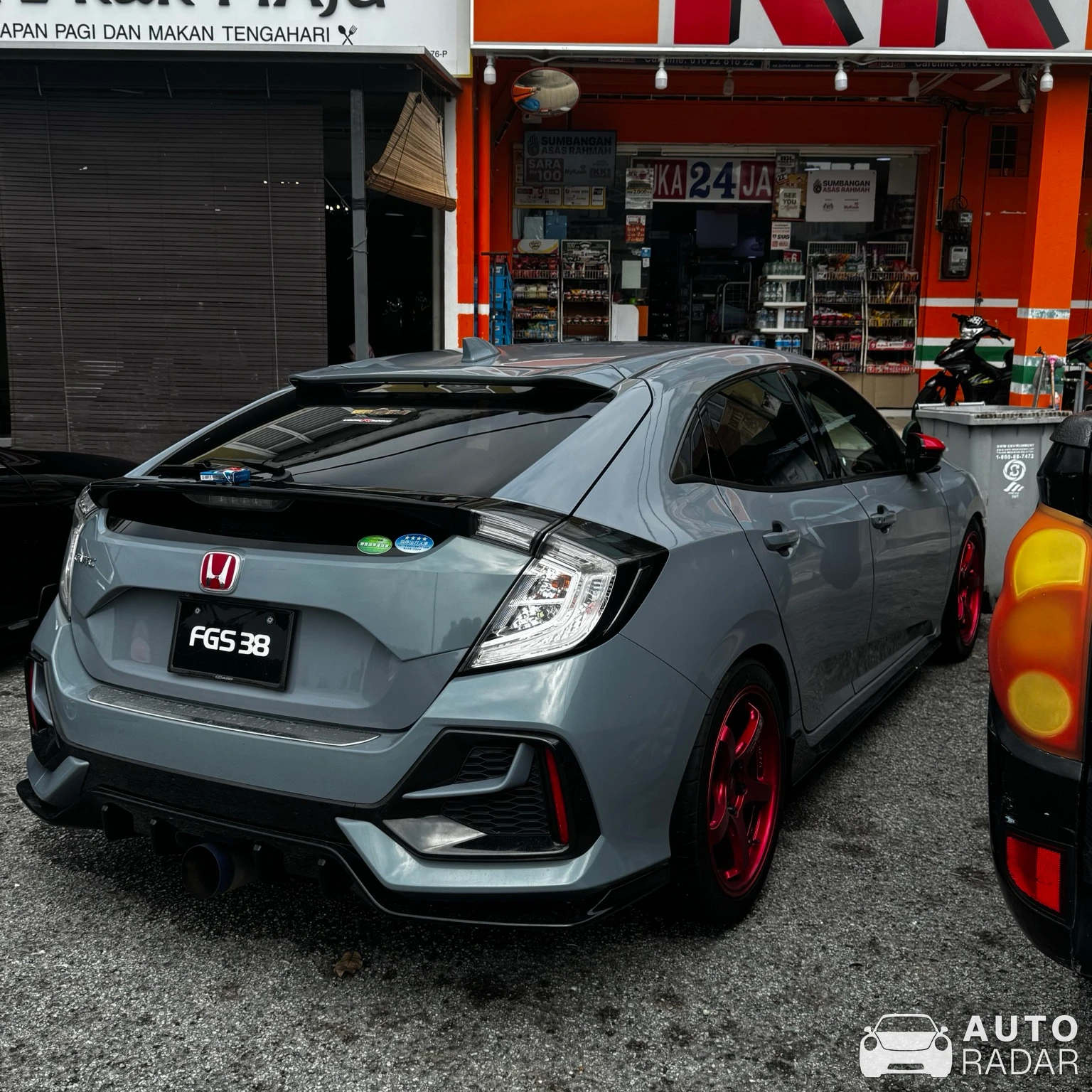 Honda Civic Type R spotted in Port Dickson