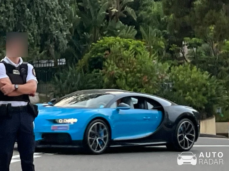 Bugatti Chiron spotted in Monaco