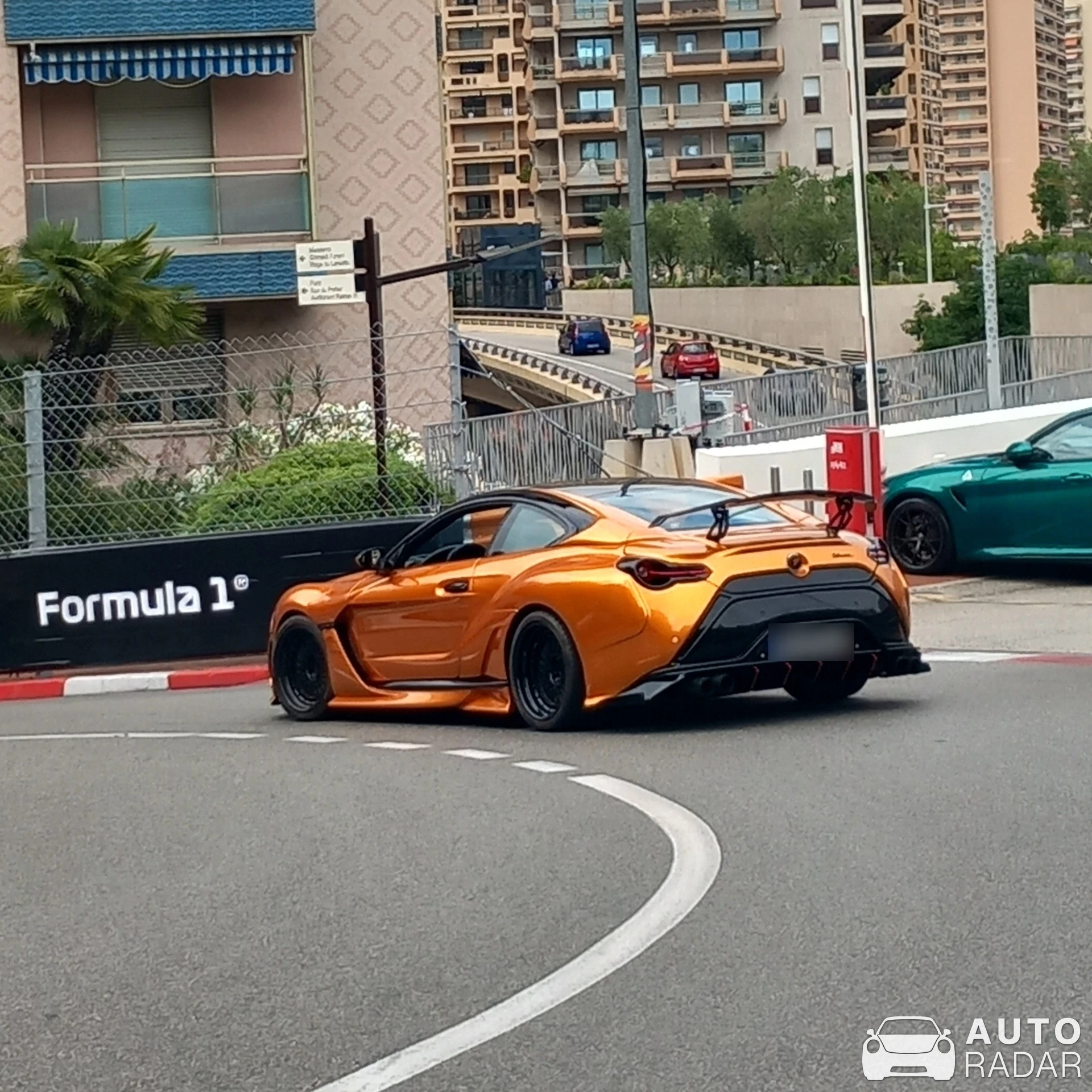 BMW M6 E63 T.P. Citrine spotted in Monaco