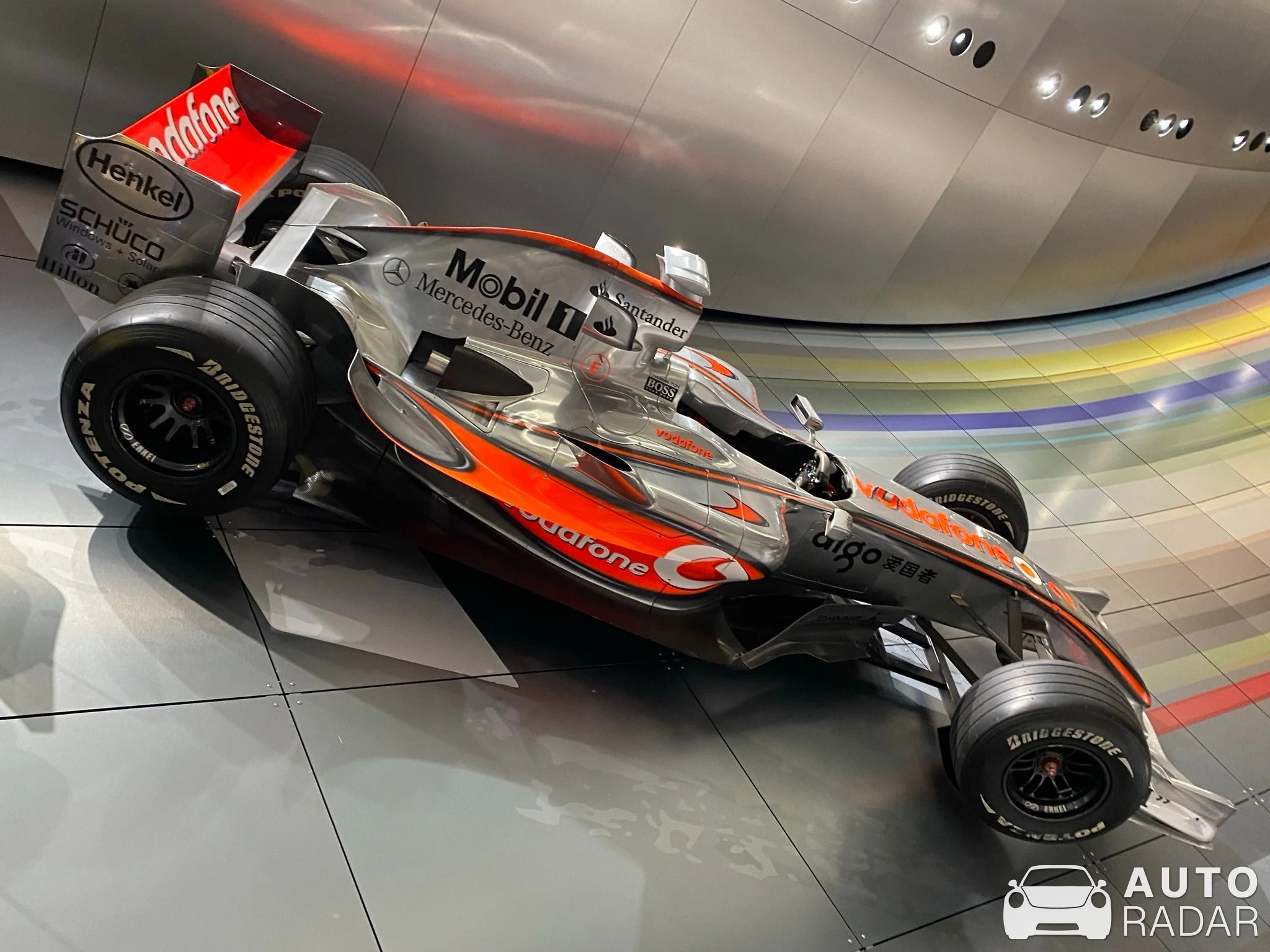 McLaren MP4-22 spotted in Monaco