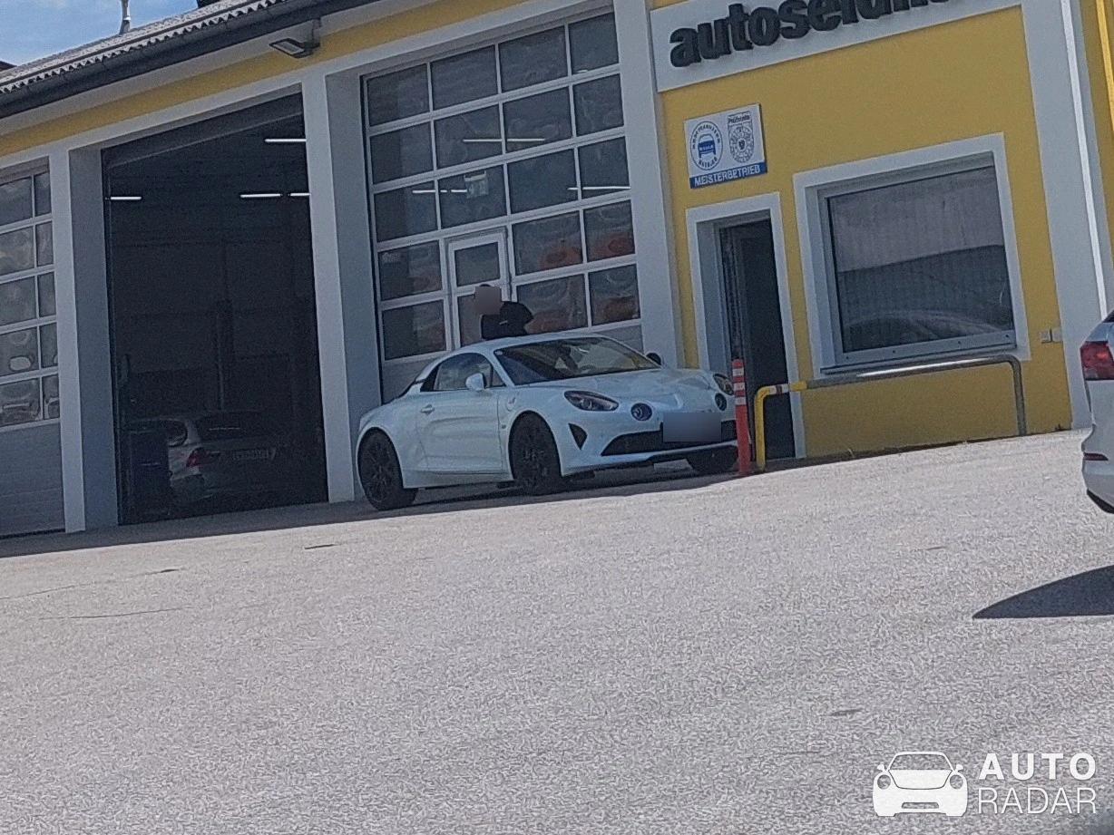 Alpine A110 spotted in Hausmannstätten
