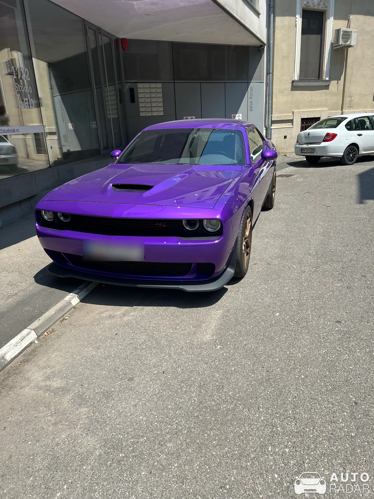 Dodge Challenger SRT-8 Plum Crazy Limited Edition spotted