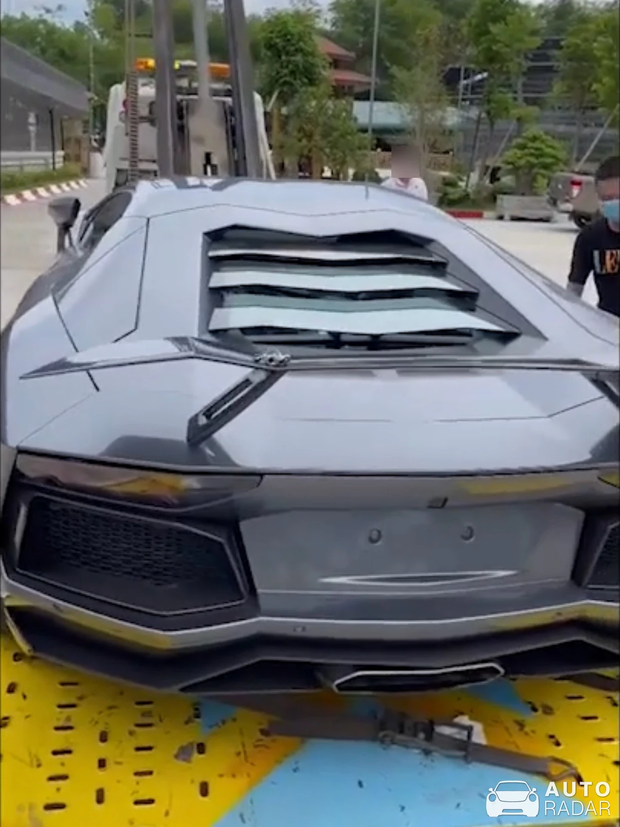 Lamborghini Aventador LP700-4 Novitec Torado spotted in Cao Phong